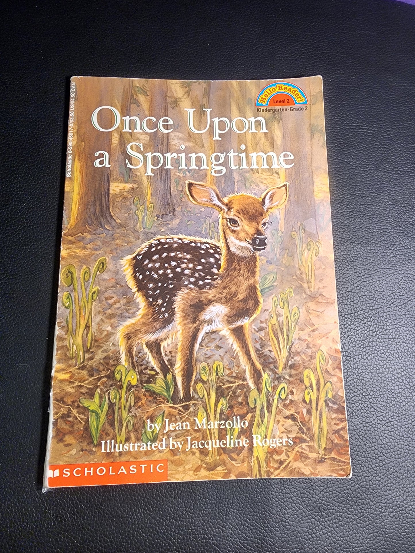 Once Upon a Springtime (Hello Reader, Level 2) paperback book