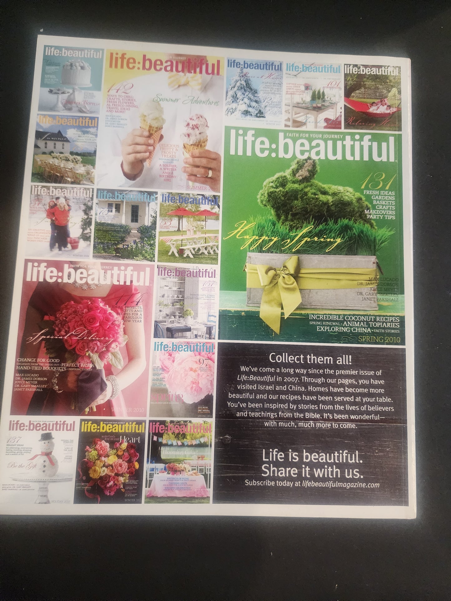 Life Beautiful Winter 2015-16  50 most inspiring Christian Women of 2016