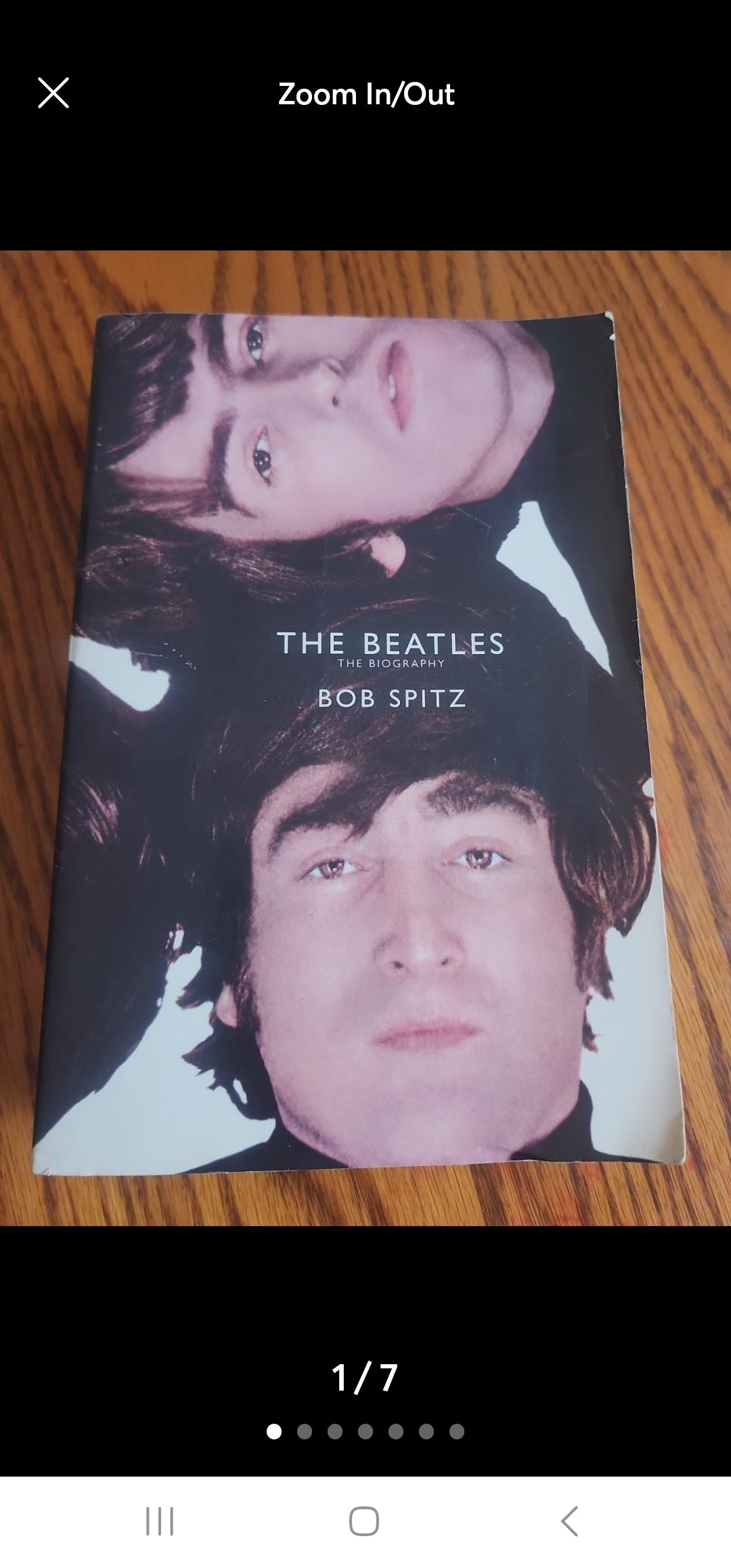 The Beatles: The Biography by Bob Spitz softcover book