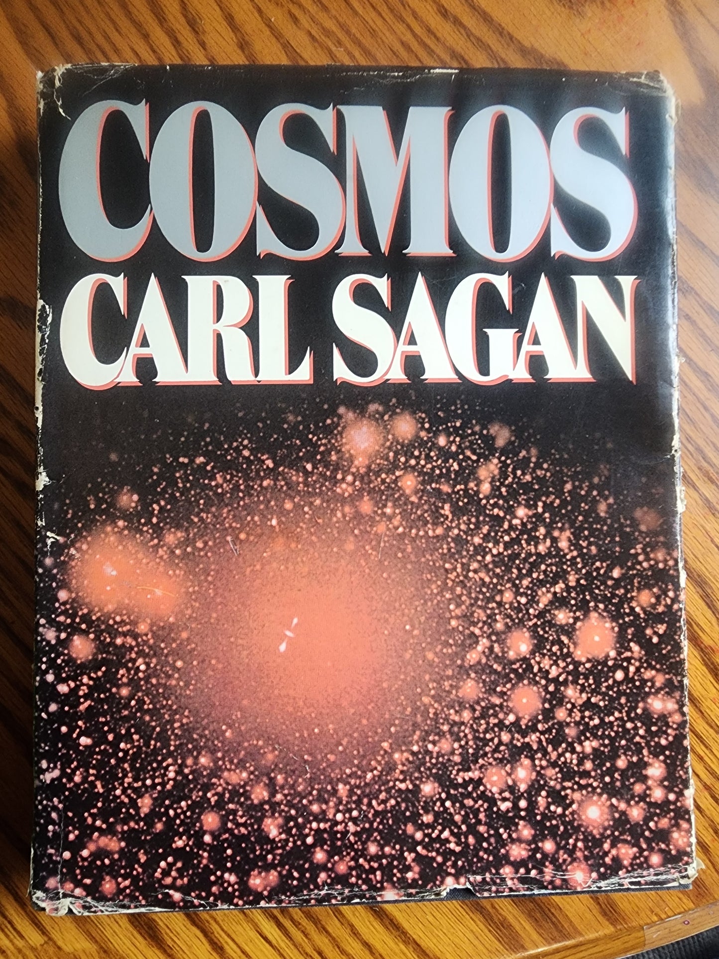 Cosmos by Carl Sagan - 1980 Vintage Hardcover with dust jacket