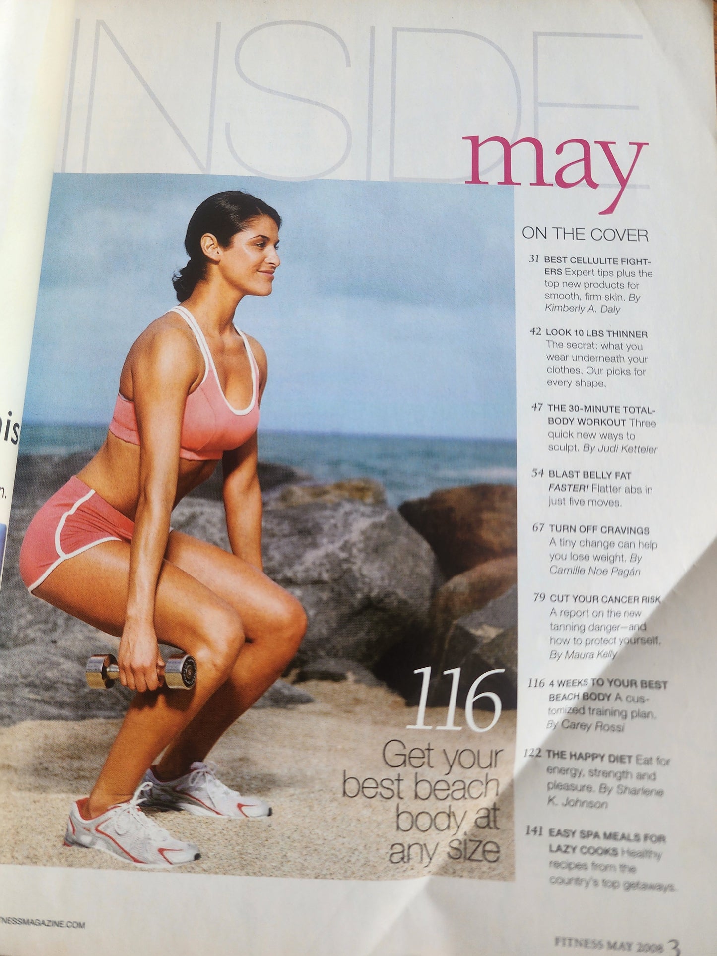 Fitness - 2008 May - Happy Diet, Blast Belly Fat Faster 4 wks to Best Beach Body
