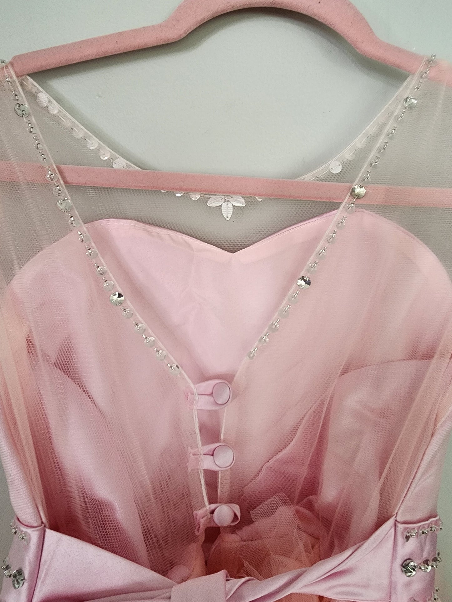 Stunning V-Back Luxury Pageant Tulle Ball Gowns for Girls 12/13