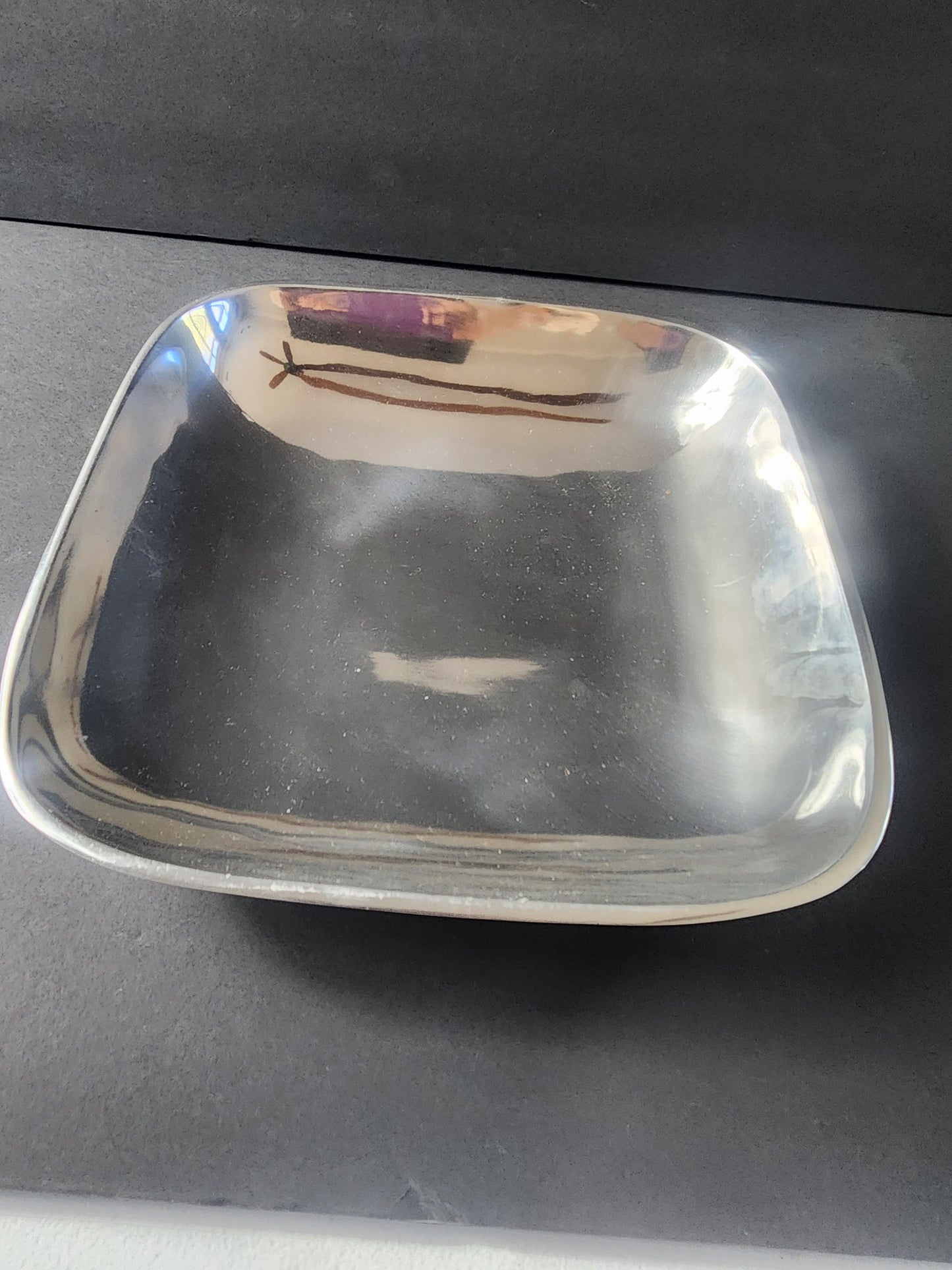 Pintel Collection by Towle 9.5" x 9.5"  Serving square bowl Decor