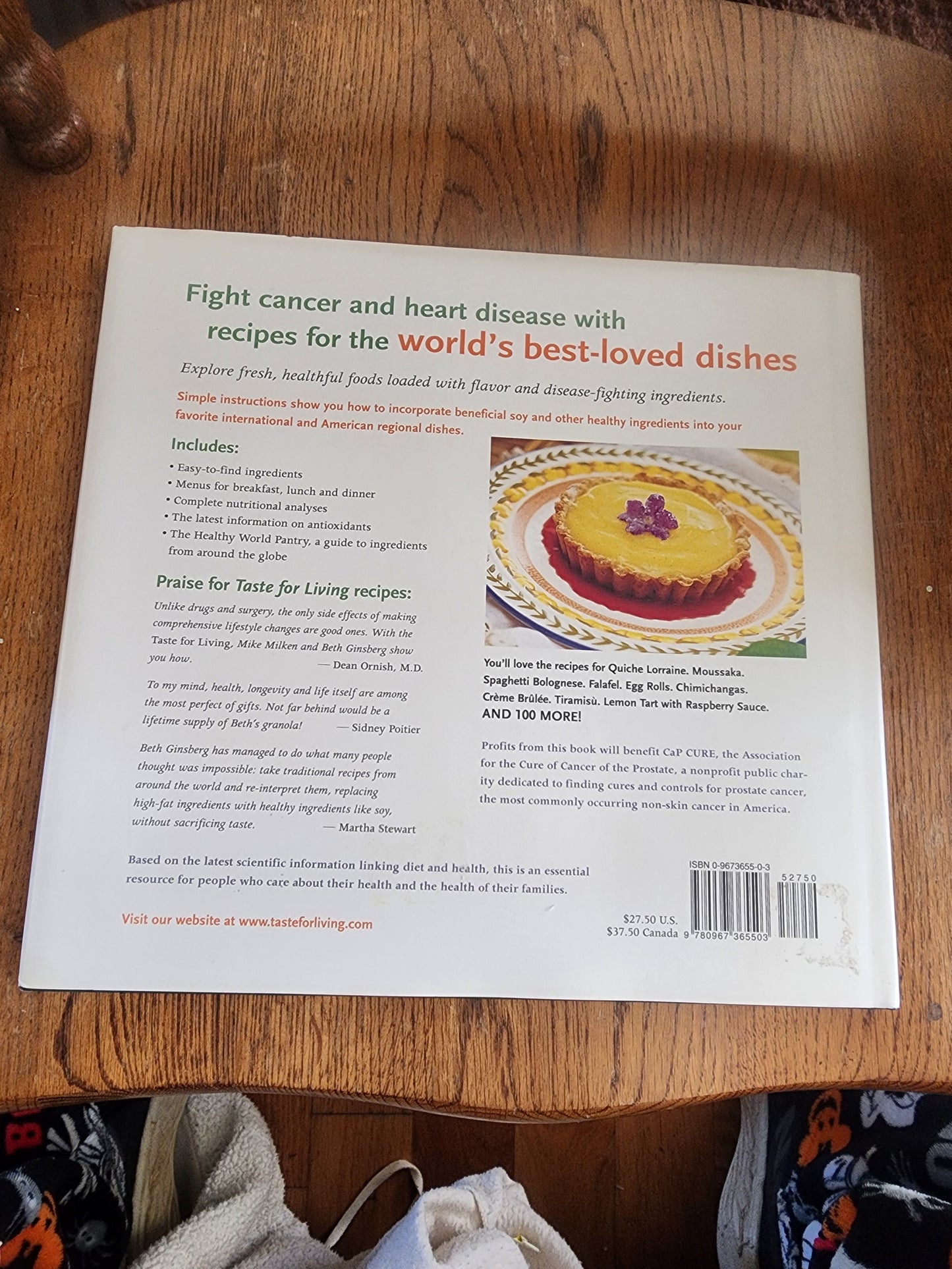 The Taste for Living World Cookbook: More of Mike Milken's Favorite Recipes for Fighting Cancer & Heart Disease