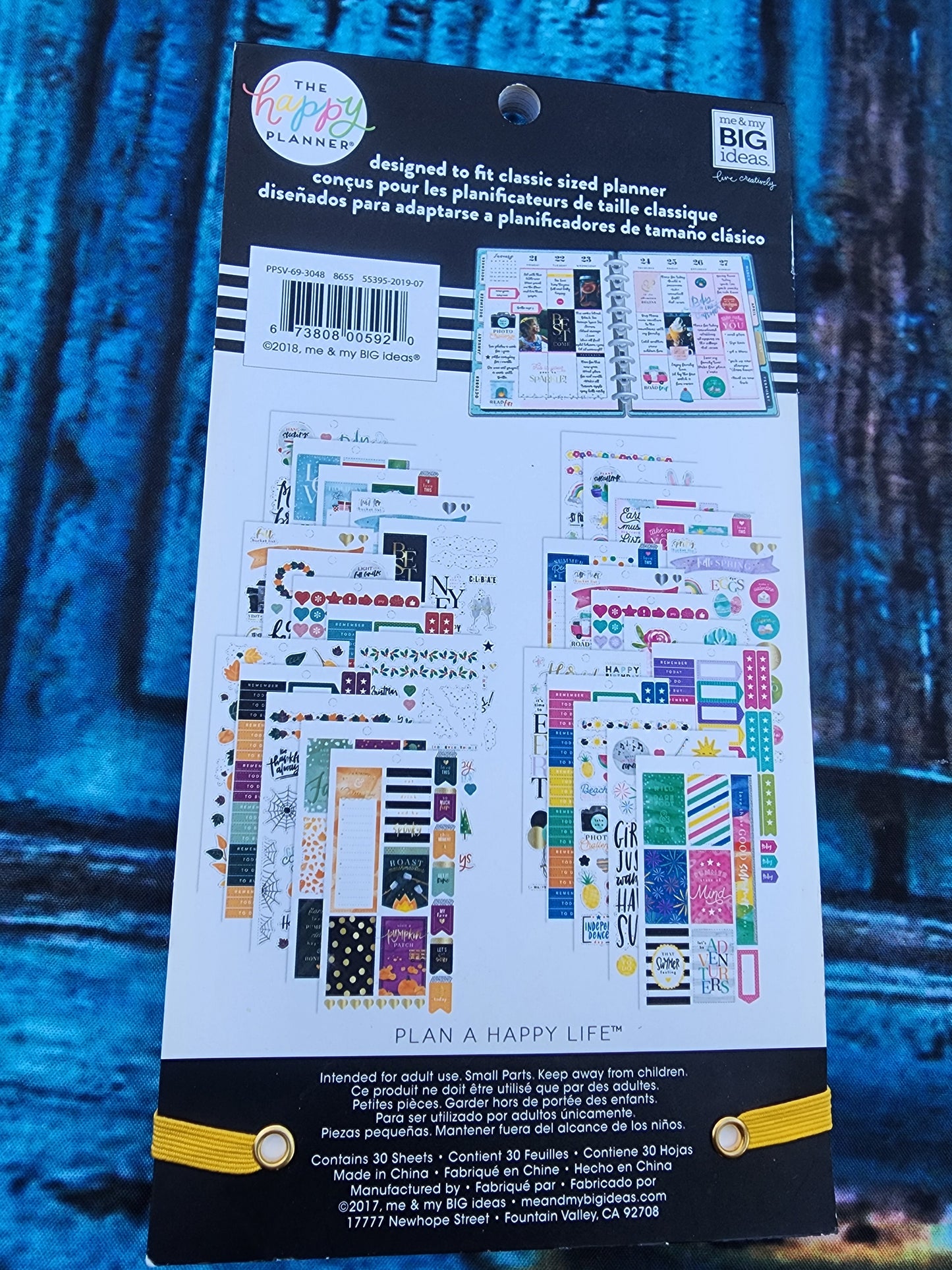 The Happy Planner® Seasonal Sticker Book 876 stickers