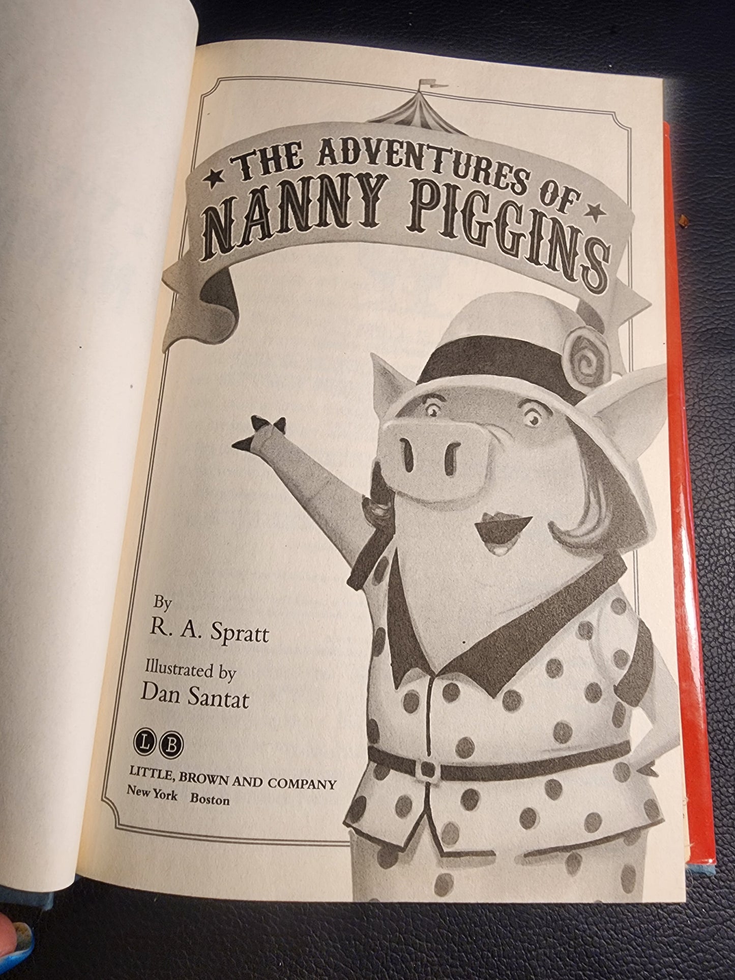 The Adventures of Nanny Piggins Hardcover Book for children