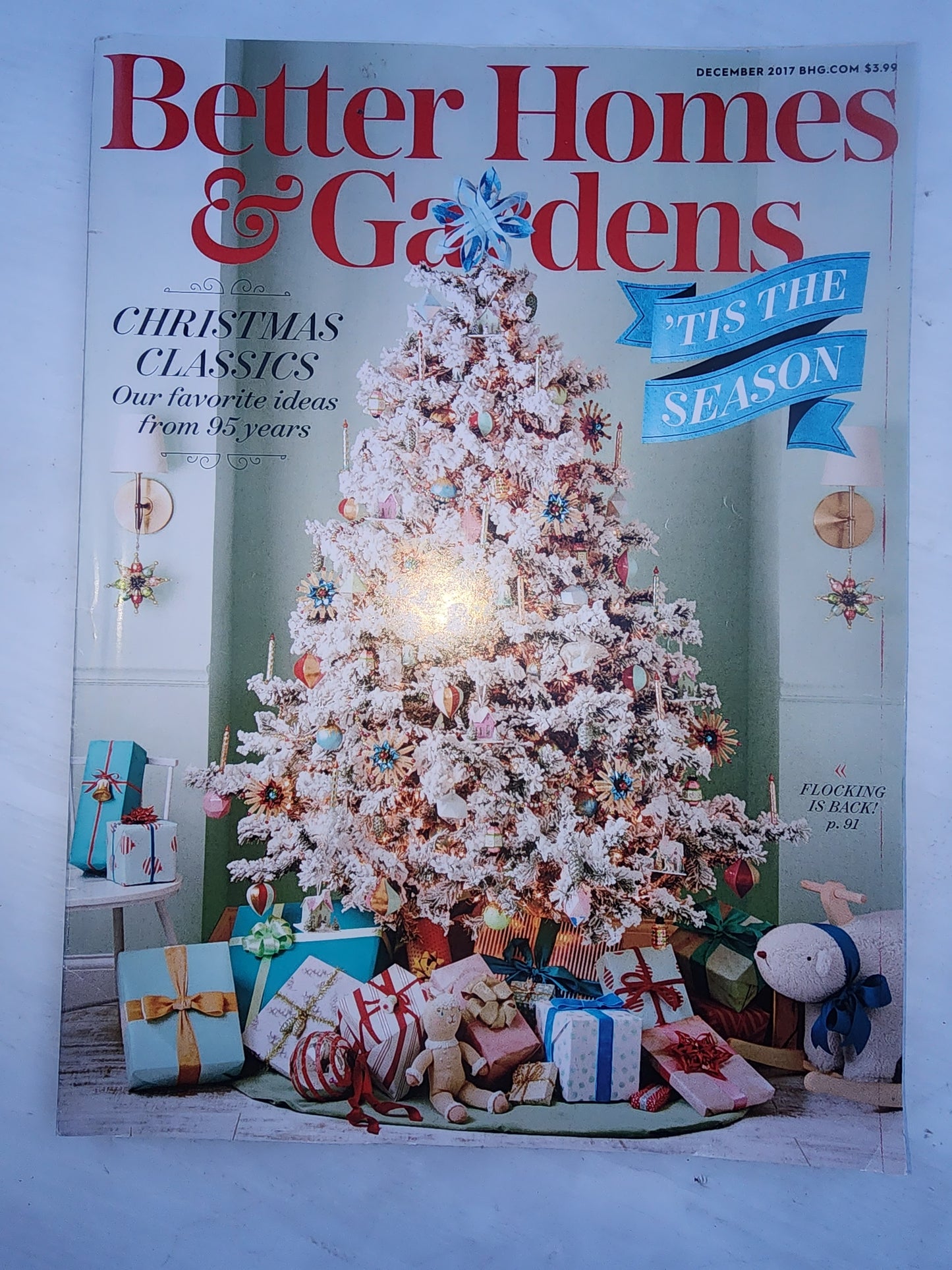 Better Homes & Gardens December 2017 issue! This special "Christmas Classics" edition celebrates 95 years of beloved holiday ideas.