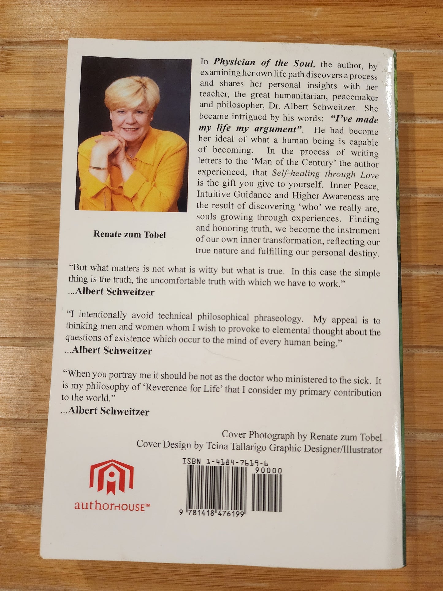 Physician of the Soul Albert Schweitzer Biography Letters Journal Renate Tobel