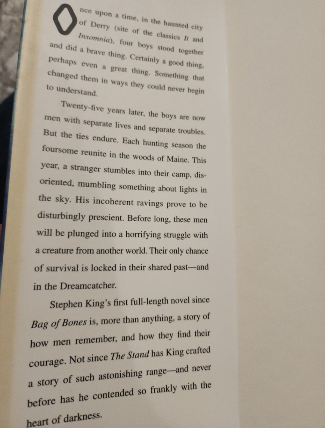 Two  Stepen Kings HB Books  Hearts in Atlantis
& Dreamcatcher