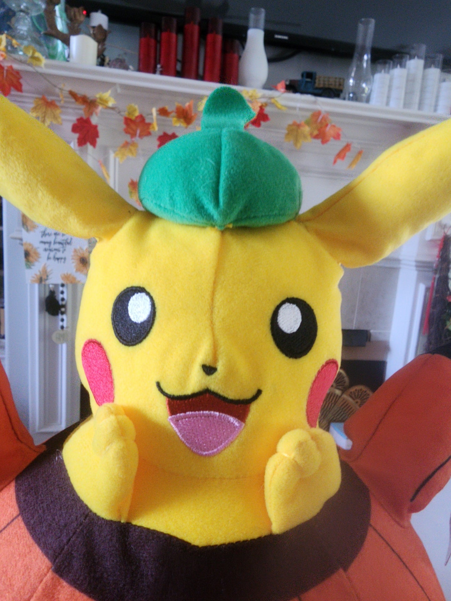 Pokémon Pikachu in a Pumpkin Halloween Plush