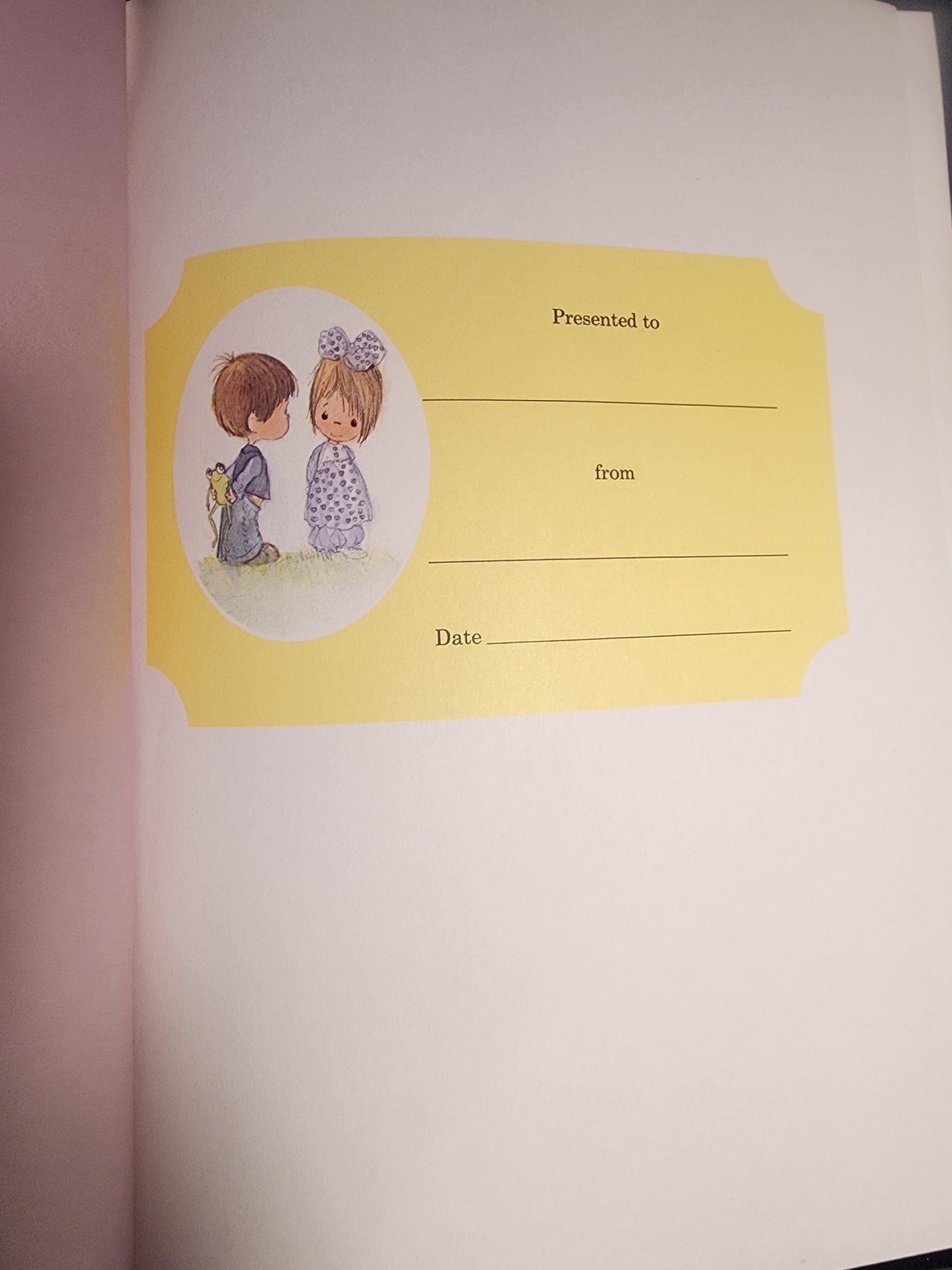 Vintage Precious Moments Stories From The Bible Hardback (1991)