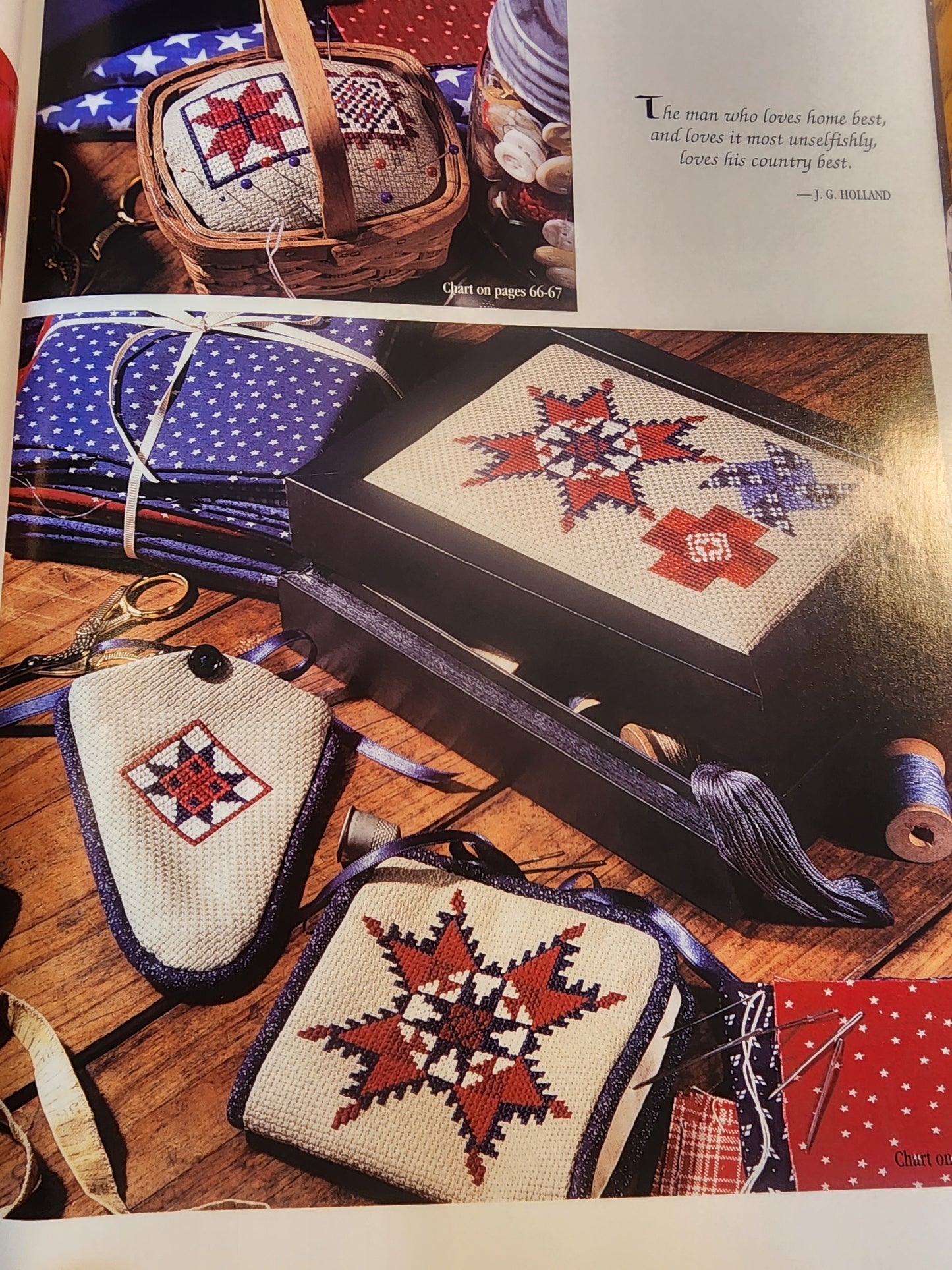 Leisure Arts Book HOLIDAY REVERIE Cross Stitch Pattern Book Halloween Christmas