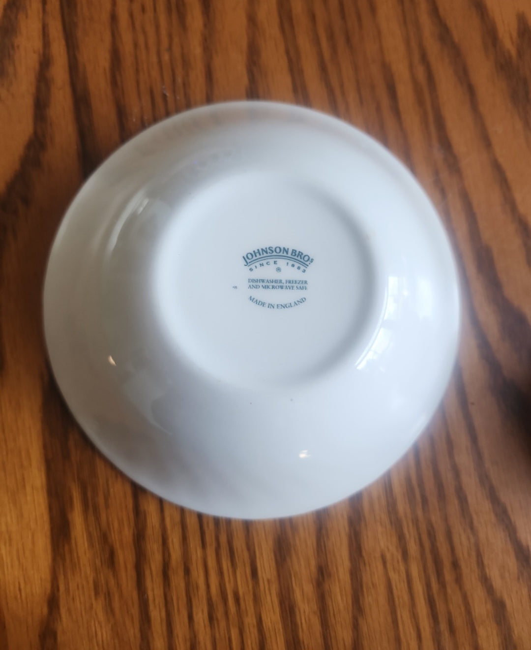 Vintage Johnson Bros Cotswold Pink Bowl - 6" Ironstone