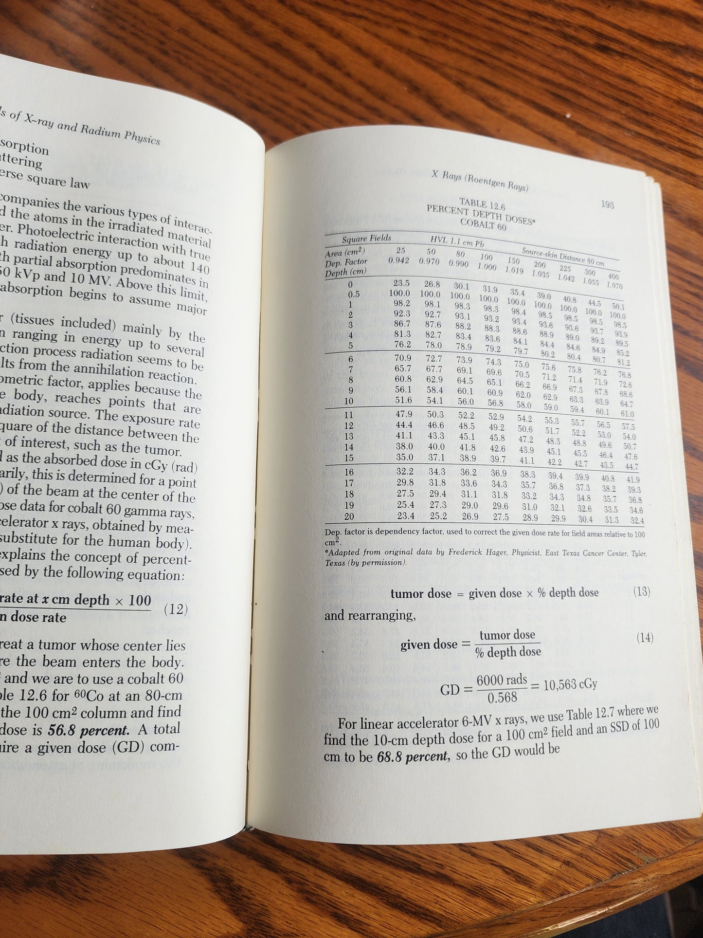 The Fundamentals of X-Ray and Radium Physics by Joseph Selman 8th Edition Hardcover Textbook