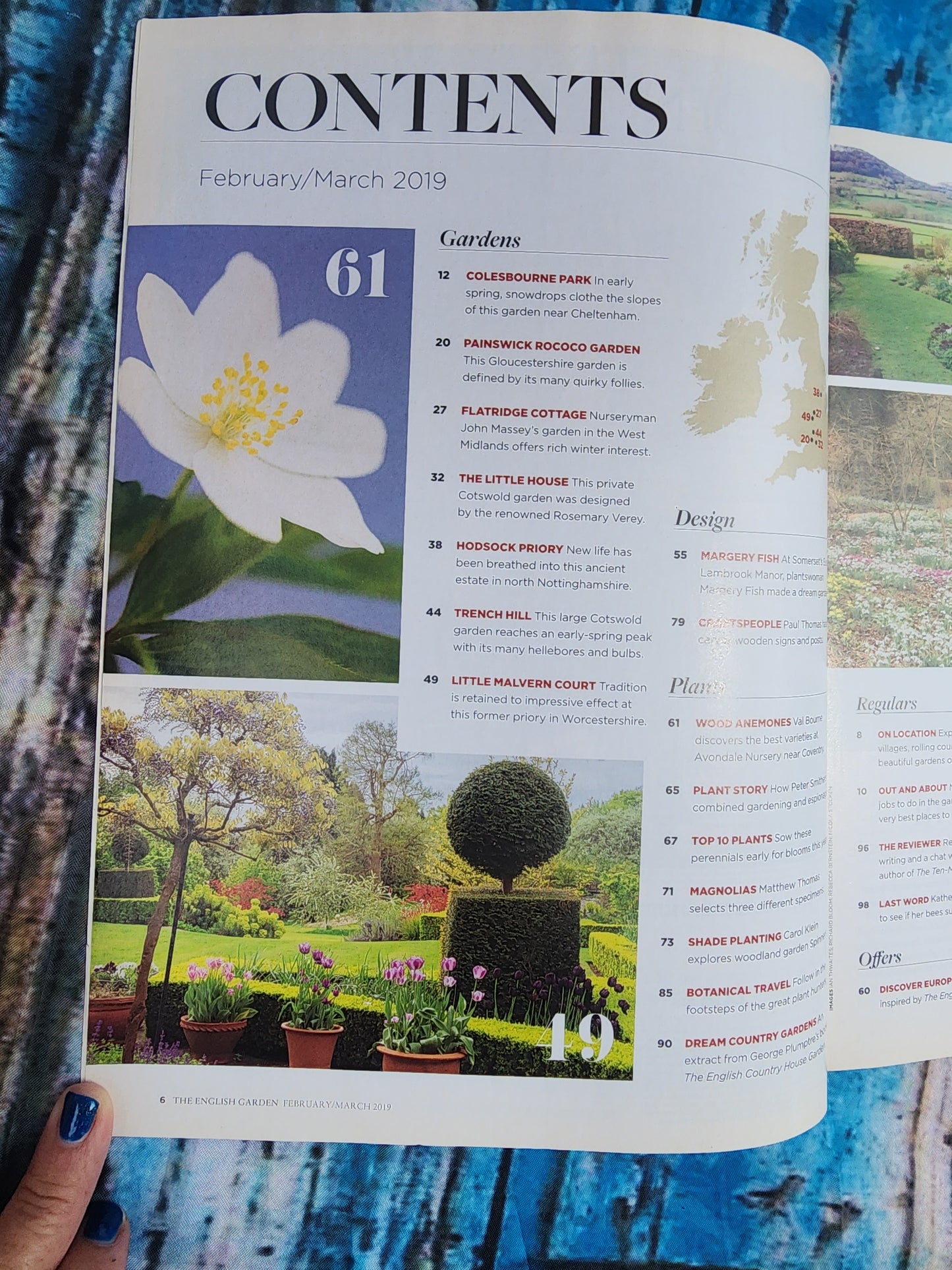 The English Garden, March 2019. Queen of the Cottage Garden