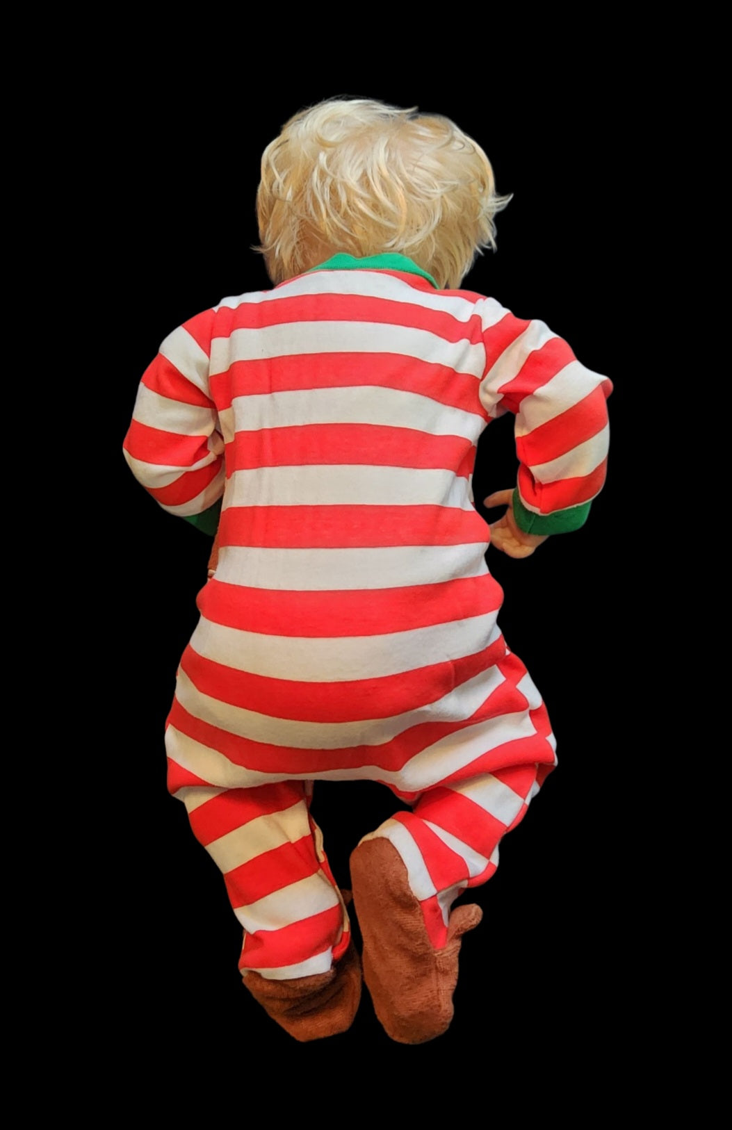 20" Realistic Reborn Sleeping Baby Doll with First Christmas Onesie