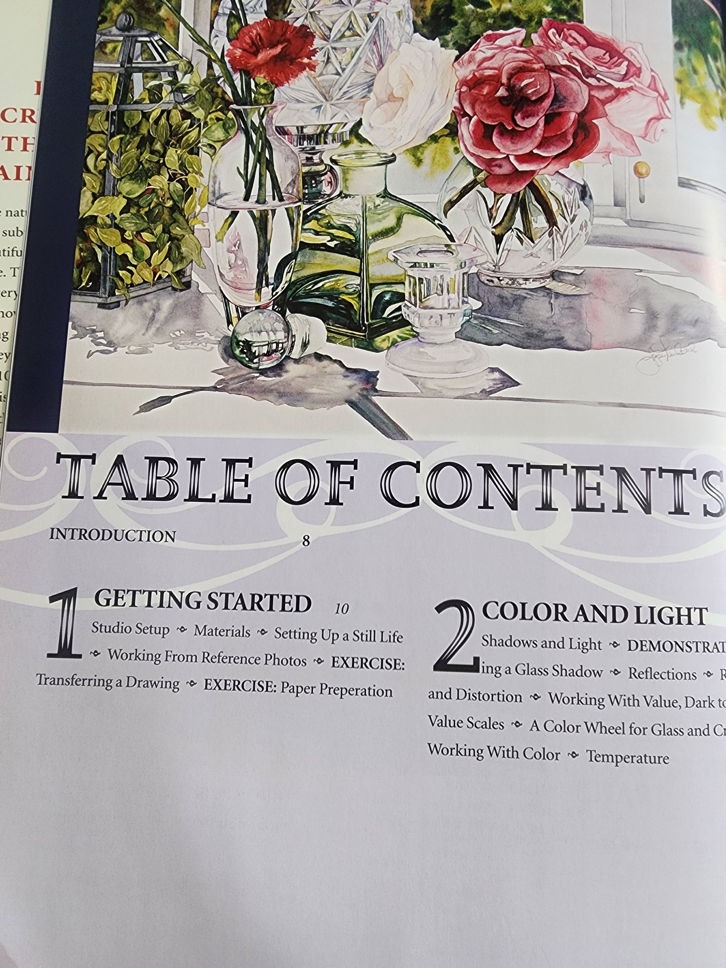 Stunning CRYSTAL & GLASS By Joyce Roletto Faulknor HB Book