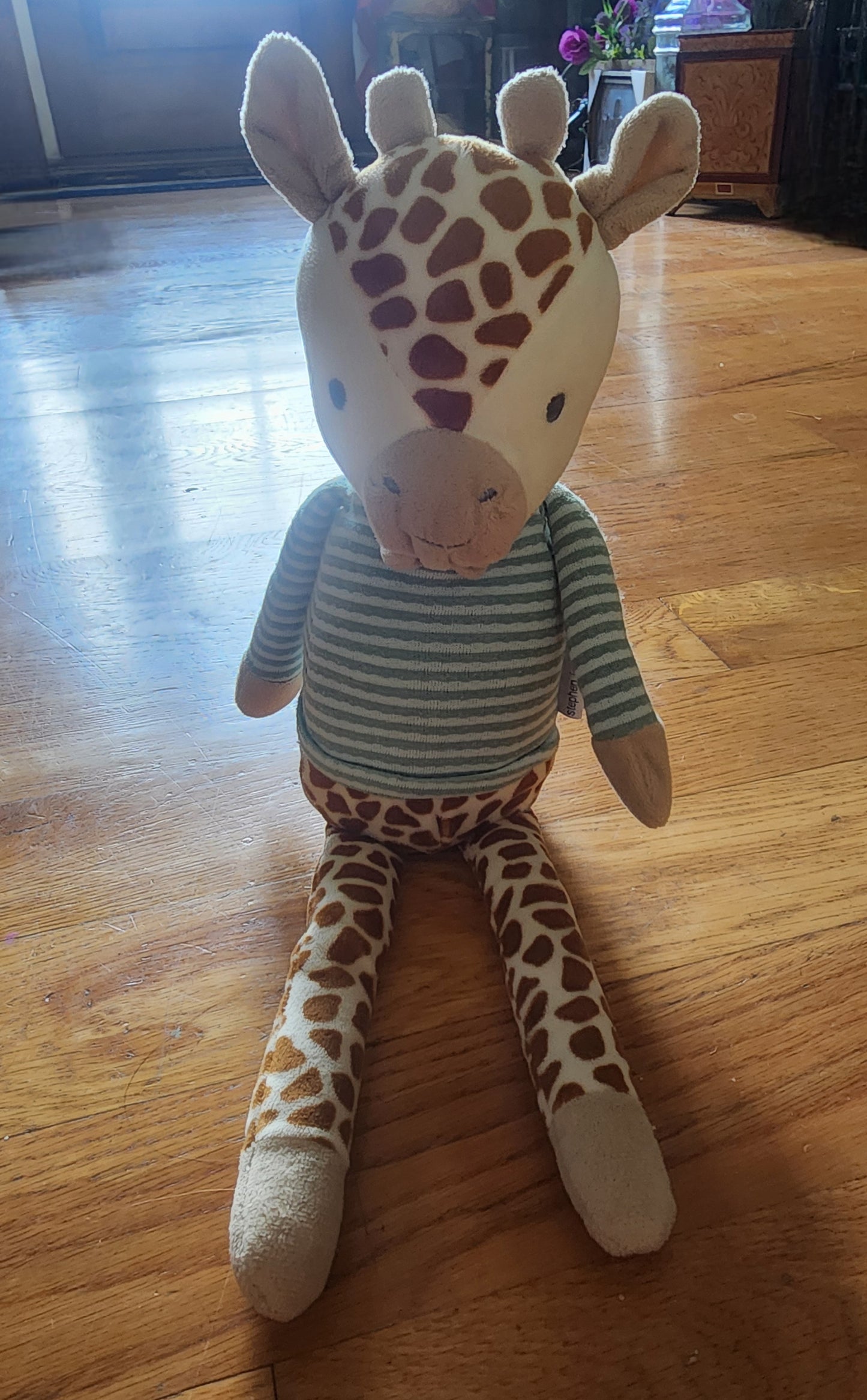 Stephen Joseph, Stuffed Giraffe Animal Toy 16 inches,  Super Soft Plush Doll, Toys