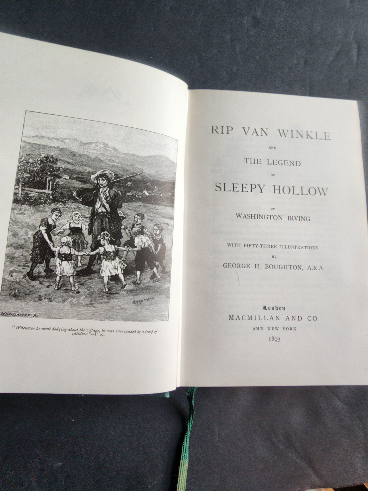 Rip Van Winkle - Hardcover by Irving, Washington and illustrated Hardback Book