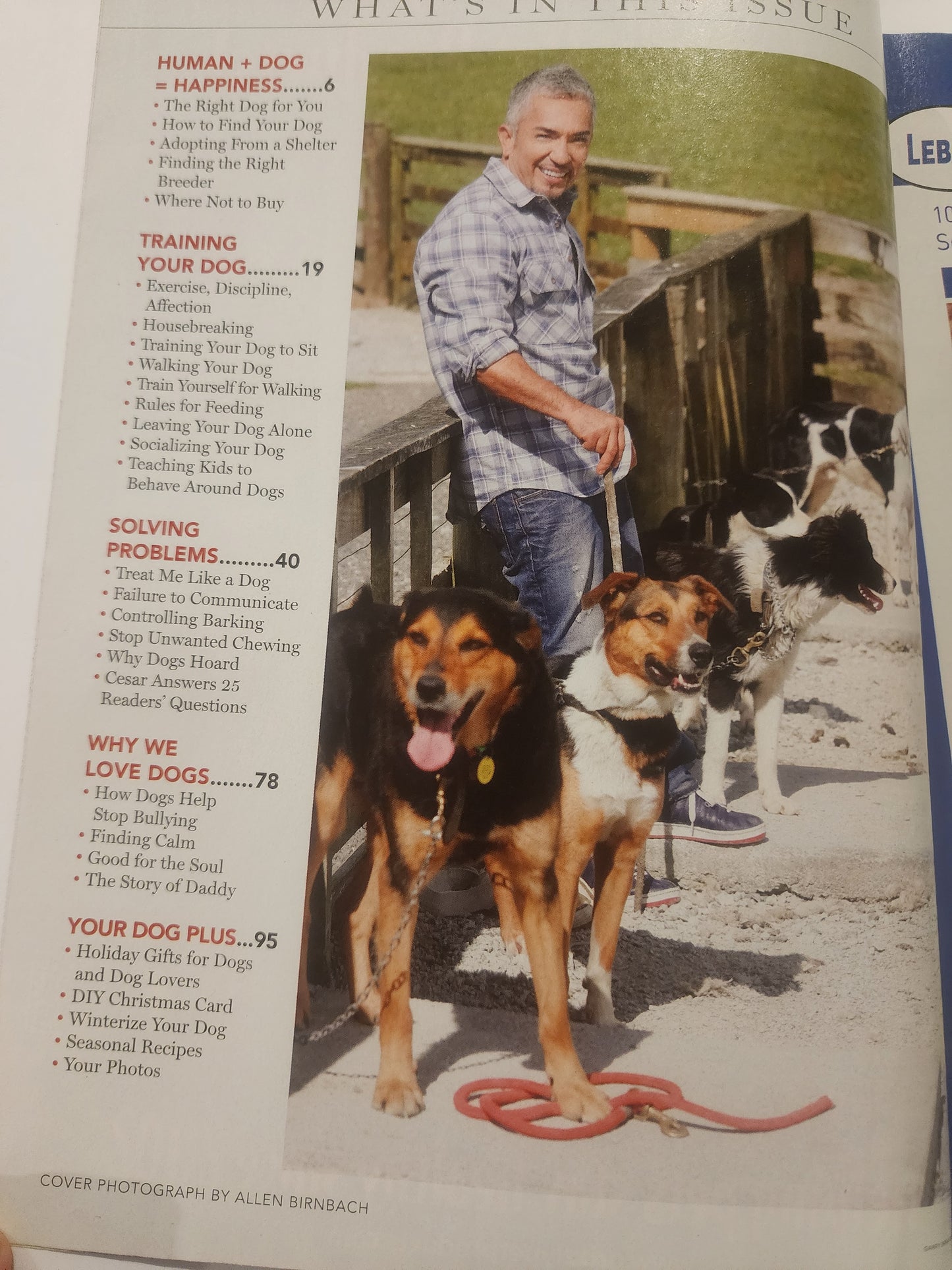 Cesar's Way  December 2014 (Special Double Issue) dog training