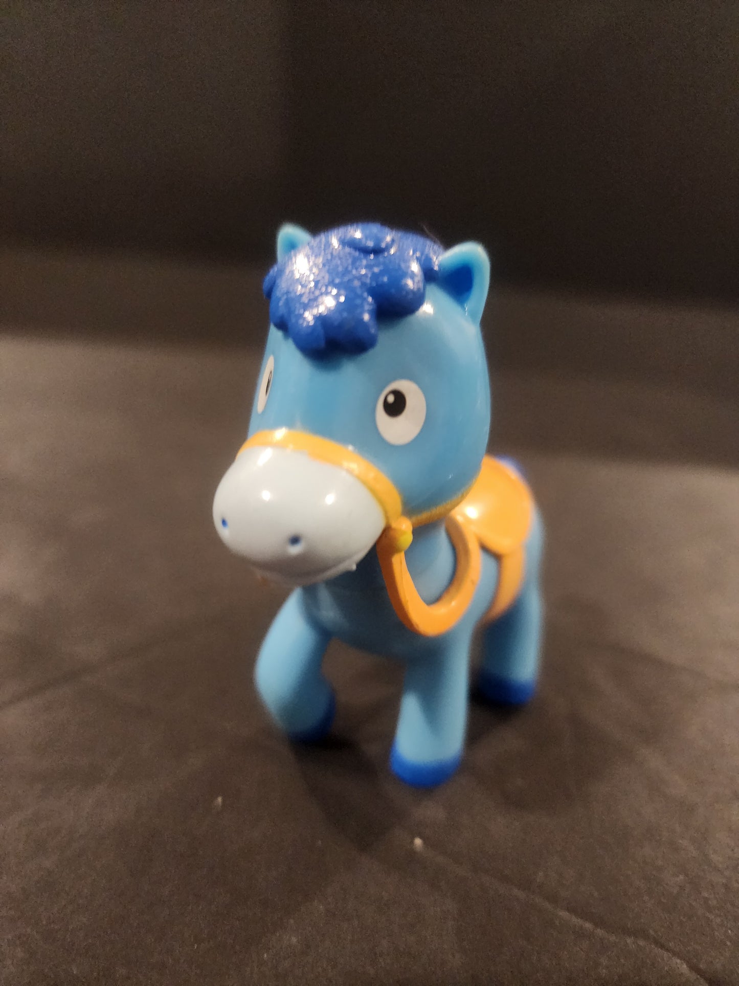 Sheriff Callie's Wild West Sparky Blue Pony Figure Just Play 3" Loose