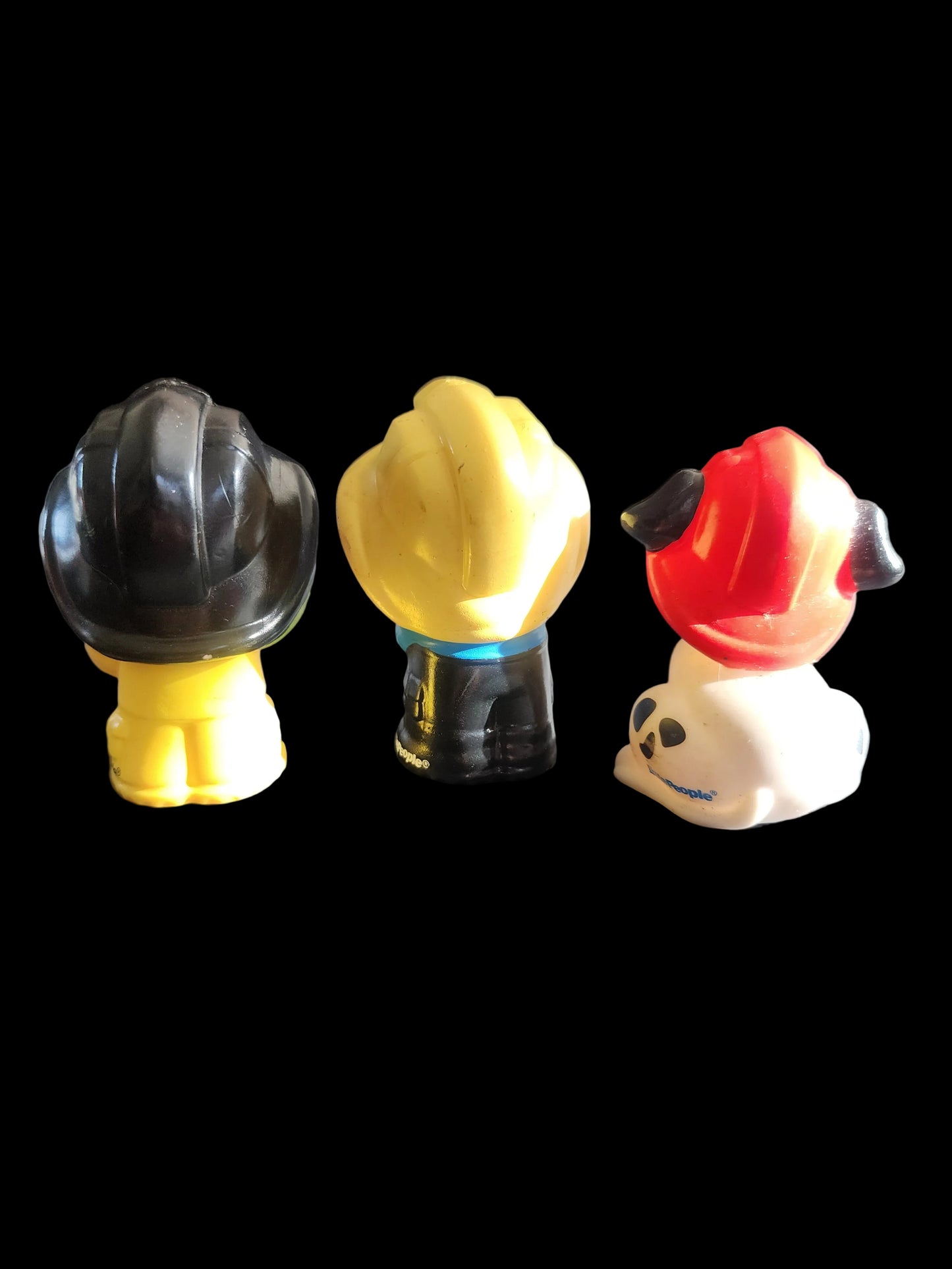 Little People  Firemen Figures Dalmatian set of 3