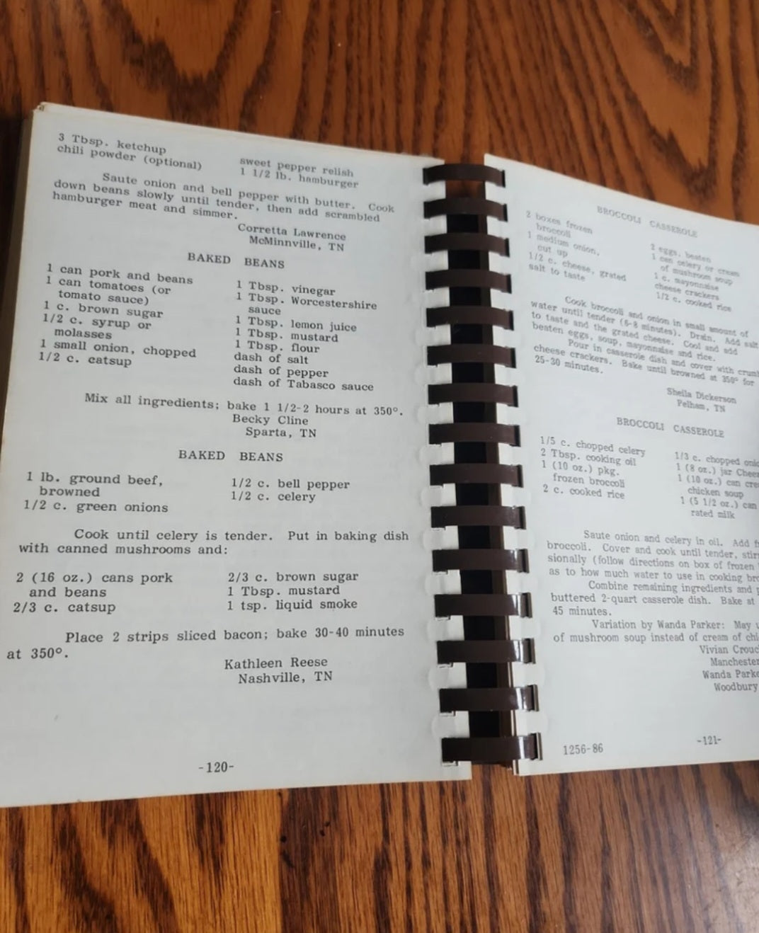 Treasured Recipes Short Mountian Friends Community Cookbook 1984