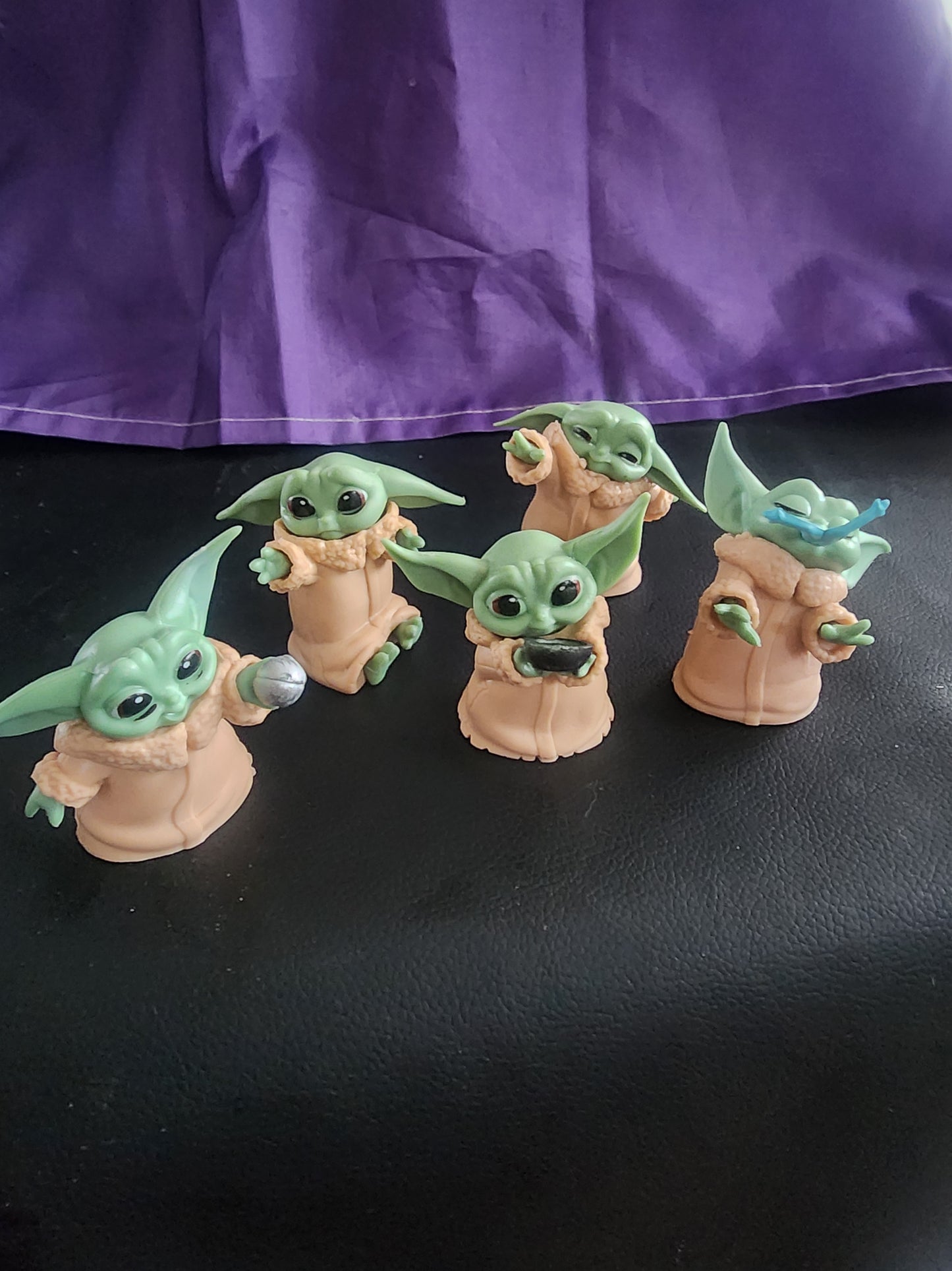 Disney Baby Yoda Grogu Mandalorian (5 pc) brand new! cake topper figurines