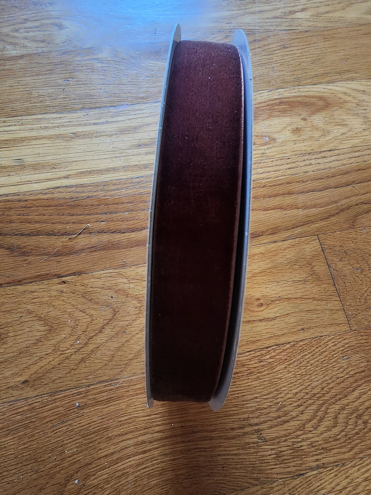 Brown Velvet Ribbon 1'' 25 Yards for Christmas Tree, Gift Wrapping, Flower Bouquet, Fall