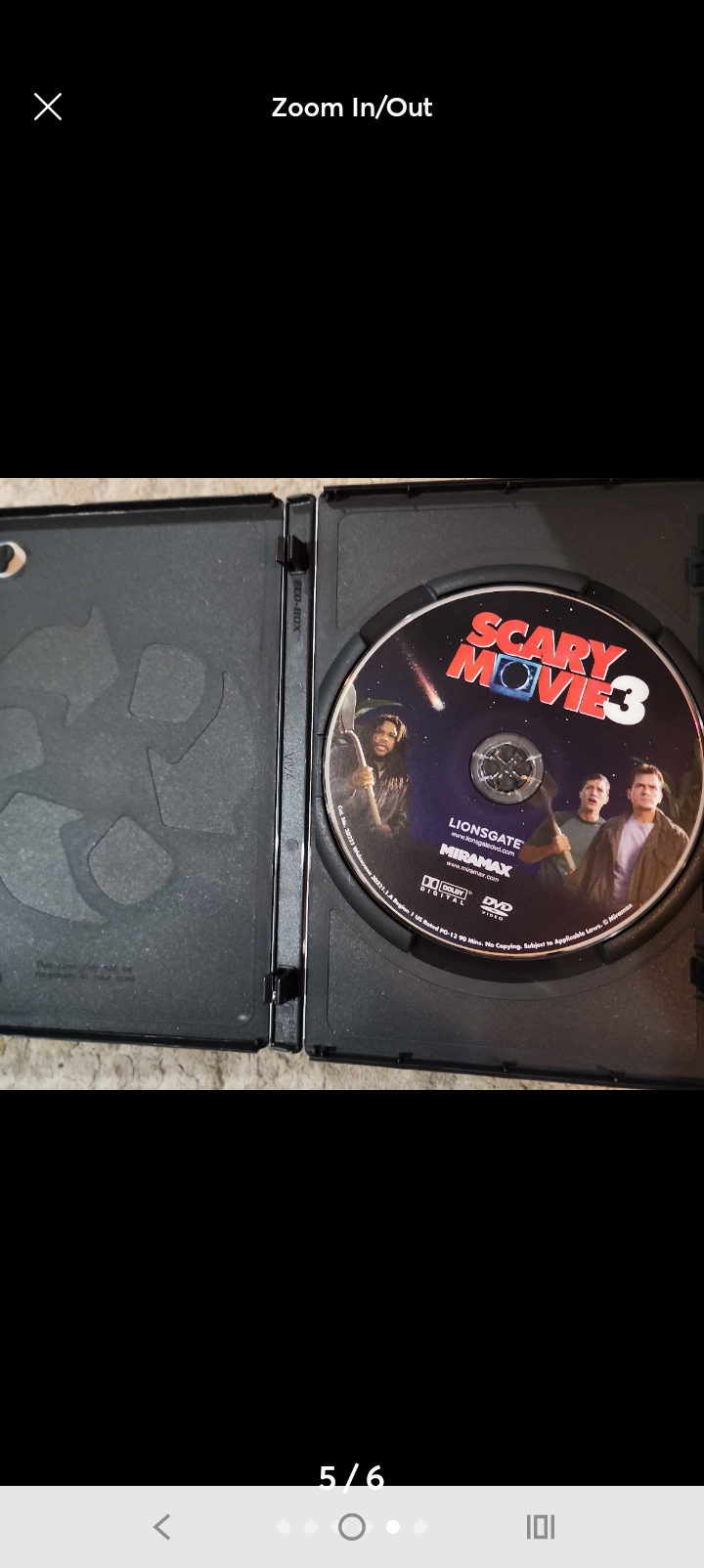 Scary Movie 1, 2 & 3  &  Movie 3 is a -Widescreen  DVDs