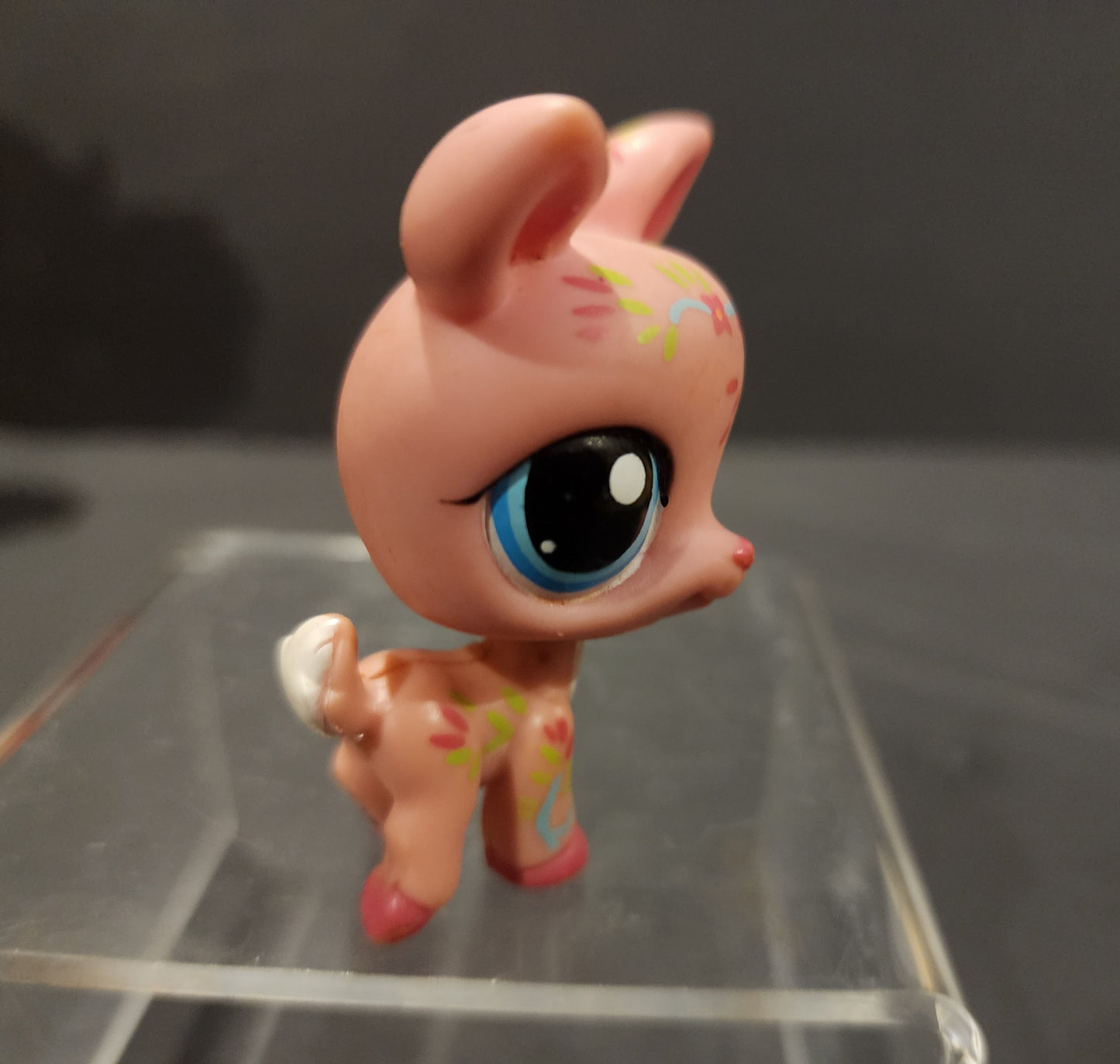 Littlest Petshop Deer (Deer PostCard) #1356 Hasbro Authentic Toy
