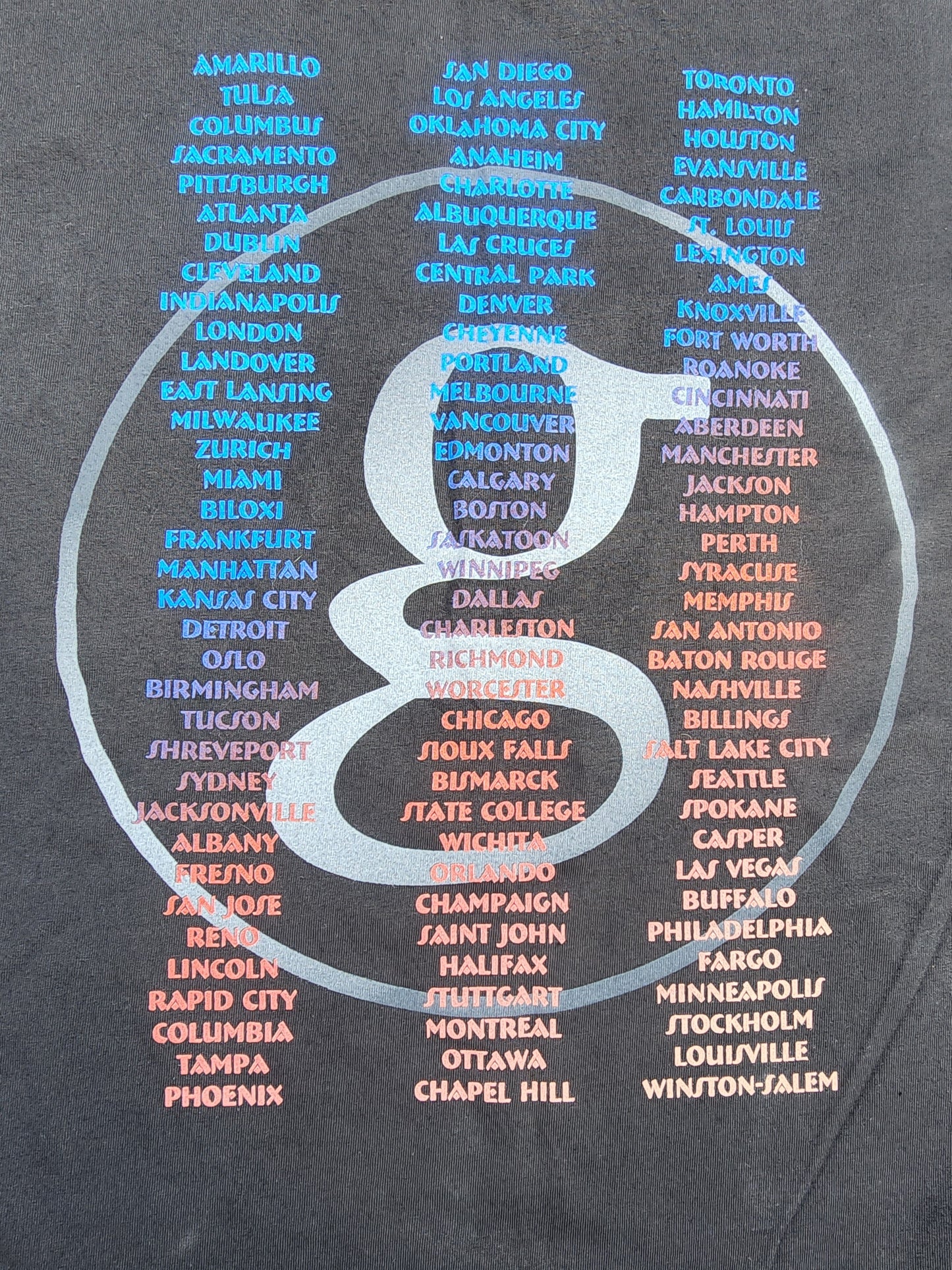 Vintage Garth Brooks Shirt Mens L  Fresh Horses Tour 1996 Hanes Graphic Country