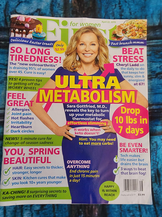 First for Women April 2019 featuring  Ultra Metabolism