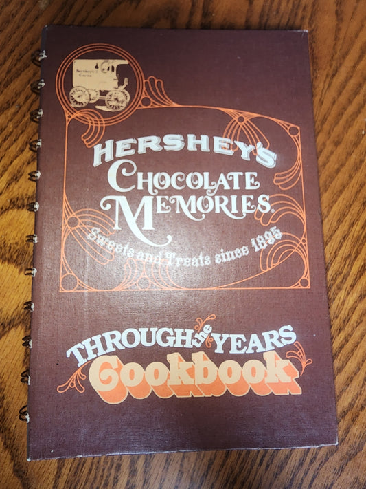 Hershey's Chocolate Memories through the years Cookbook sweet treats 1982