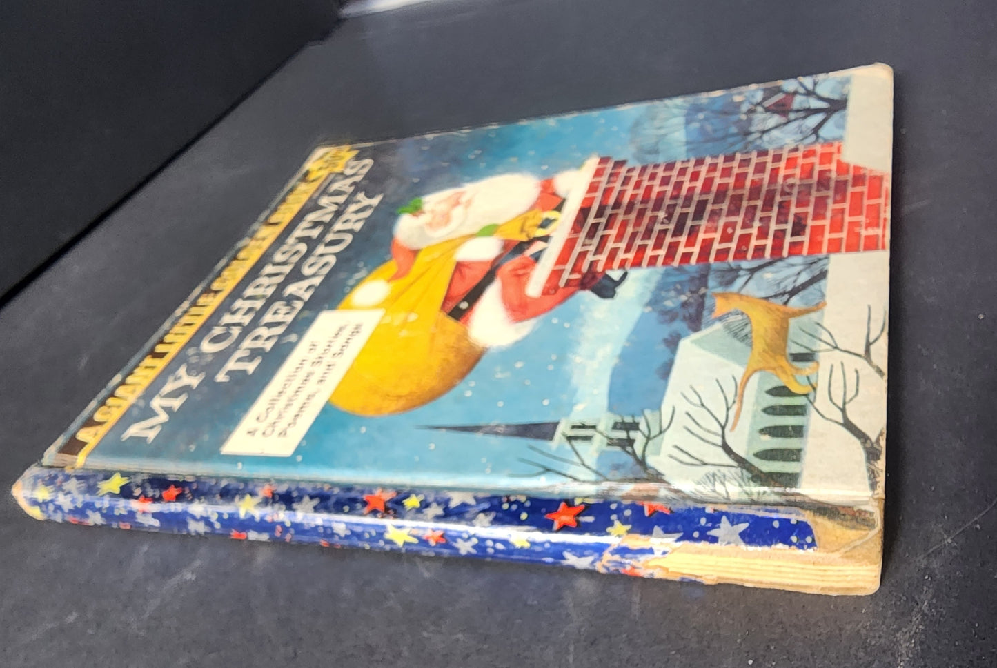 My Christmas Treasury" is a classic Little Golden Book published in 1957 by Golden Books. A Giant little Golden book
