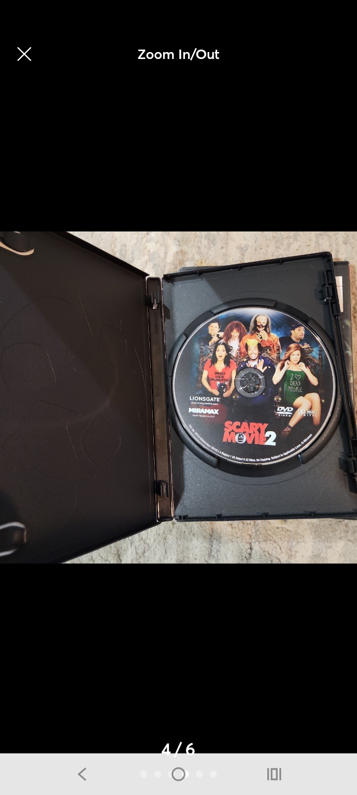 Scary Movie 1, 2 & 3  &  Movie 3 is a -Widescreen  DVDs