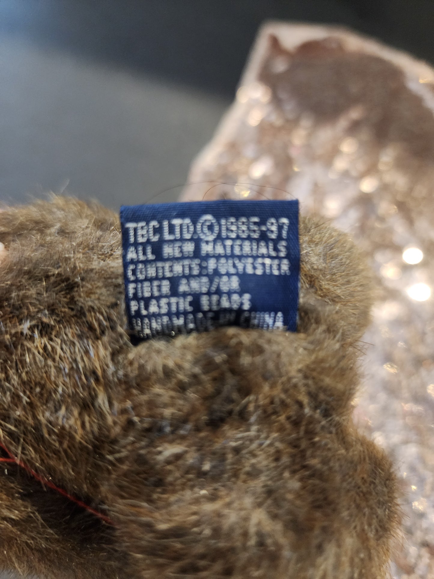 Vintage Boyds Bear Humboldt Plush Brown Jointed Collectable Tags Bear