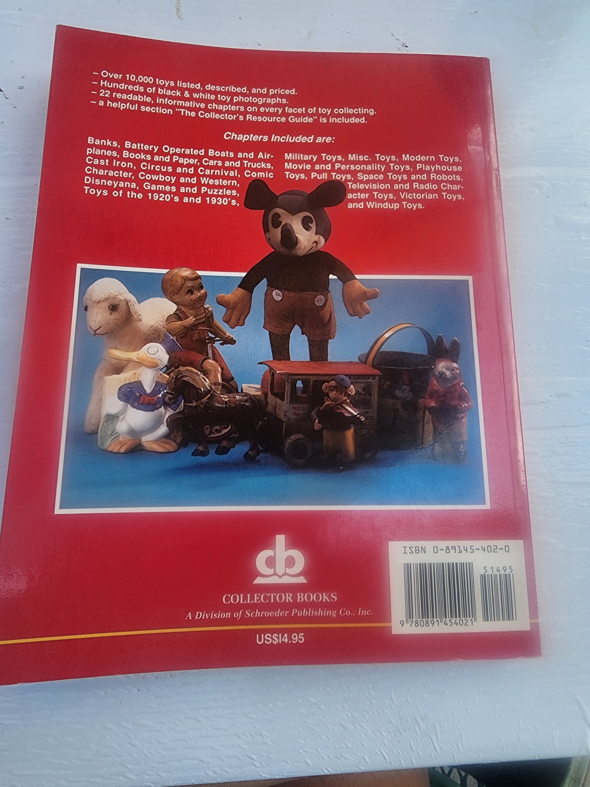 Toys Antique & Collectable 1992 Collector BOOKS by DAVID LONGEST Vintage Updated