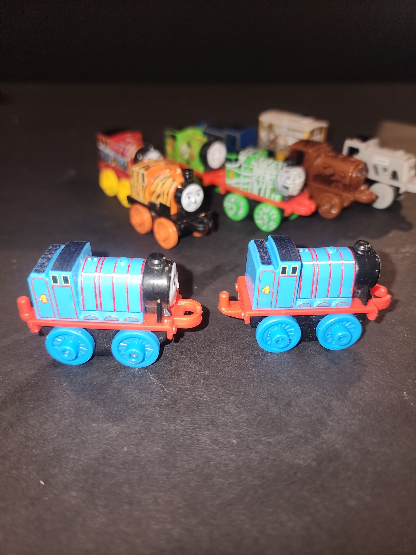 Thomas & Friends Minis Lot of 10- (Tiger, Graffiti, Metallic & More)