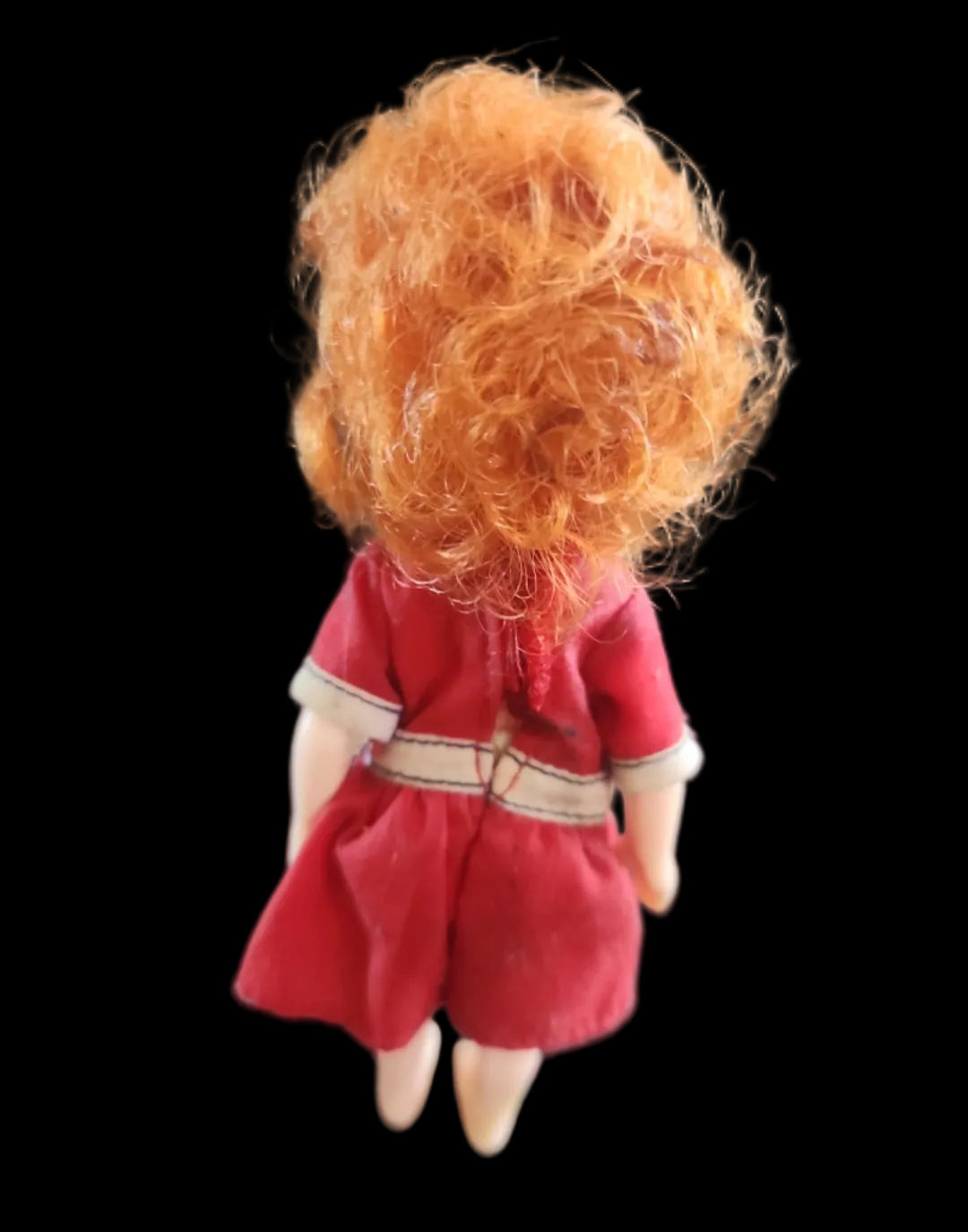 Little Orphan Annie doll by Knickerbocker Toys from 1982. 6"