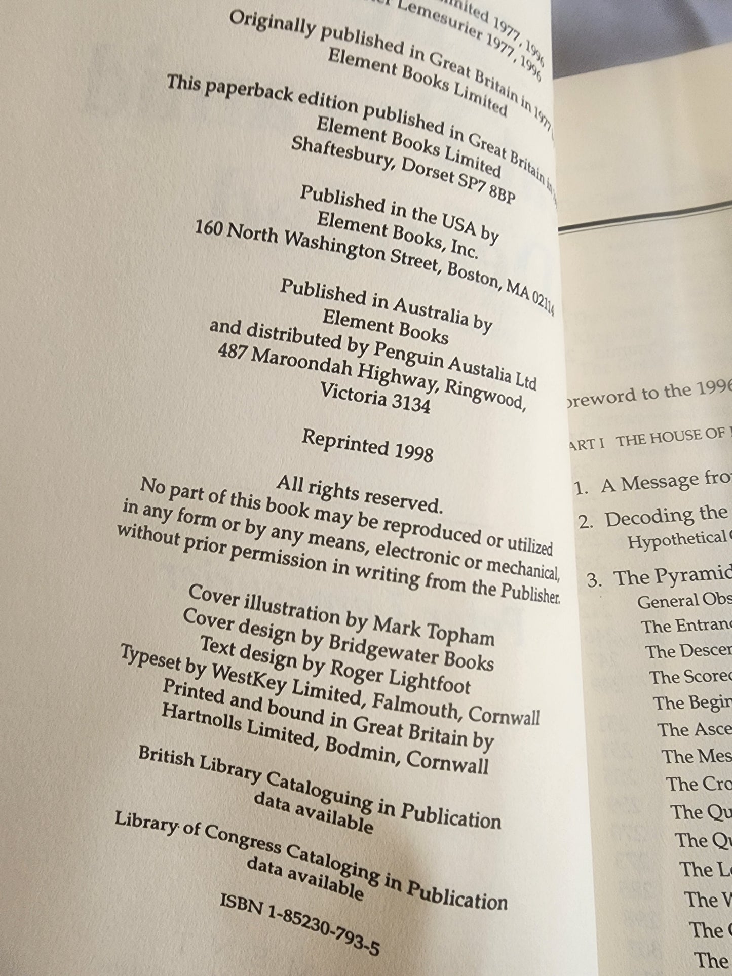 Great Pyramid Decoded by Peter Lemesurier PB Book 1998