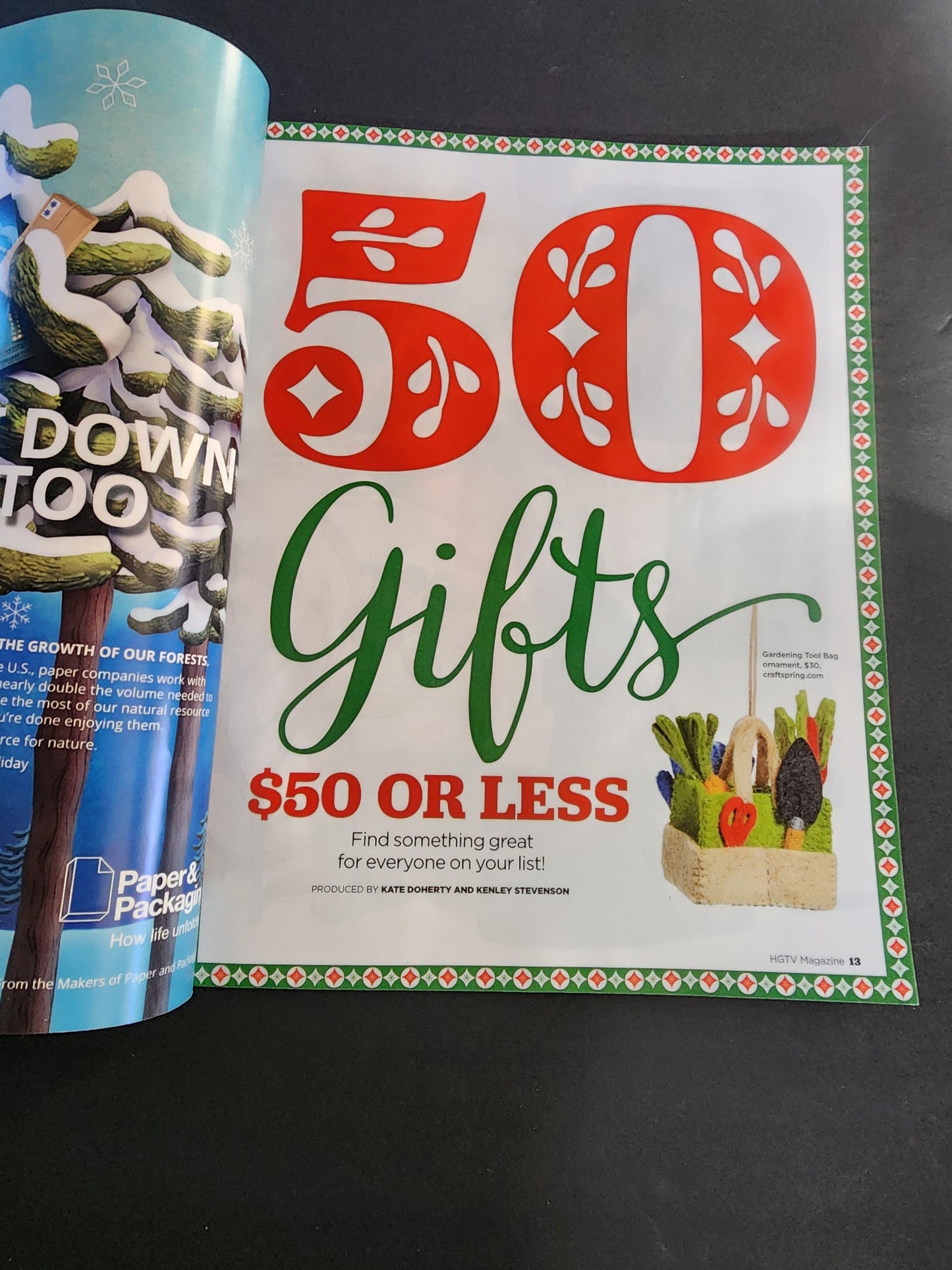 HGTV MAGAZINE - HOLIDAY BEST - NOV/DEC 2024 FESTIVE IDEAS, FIREPLACE, DECORATE