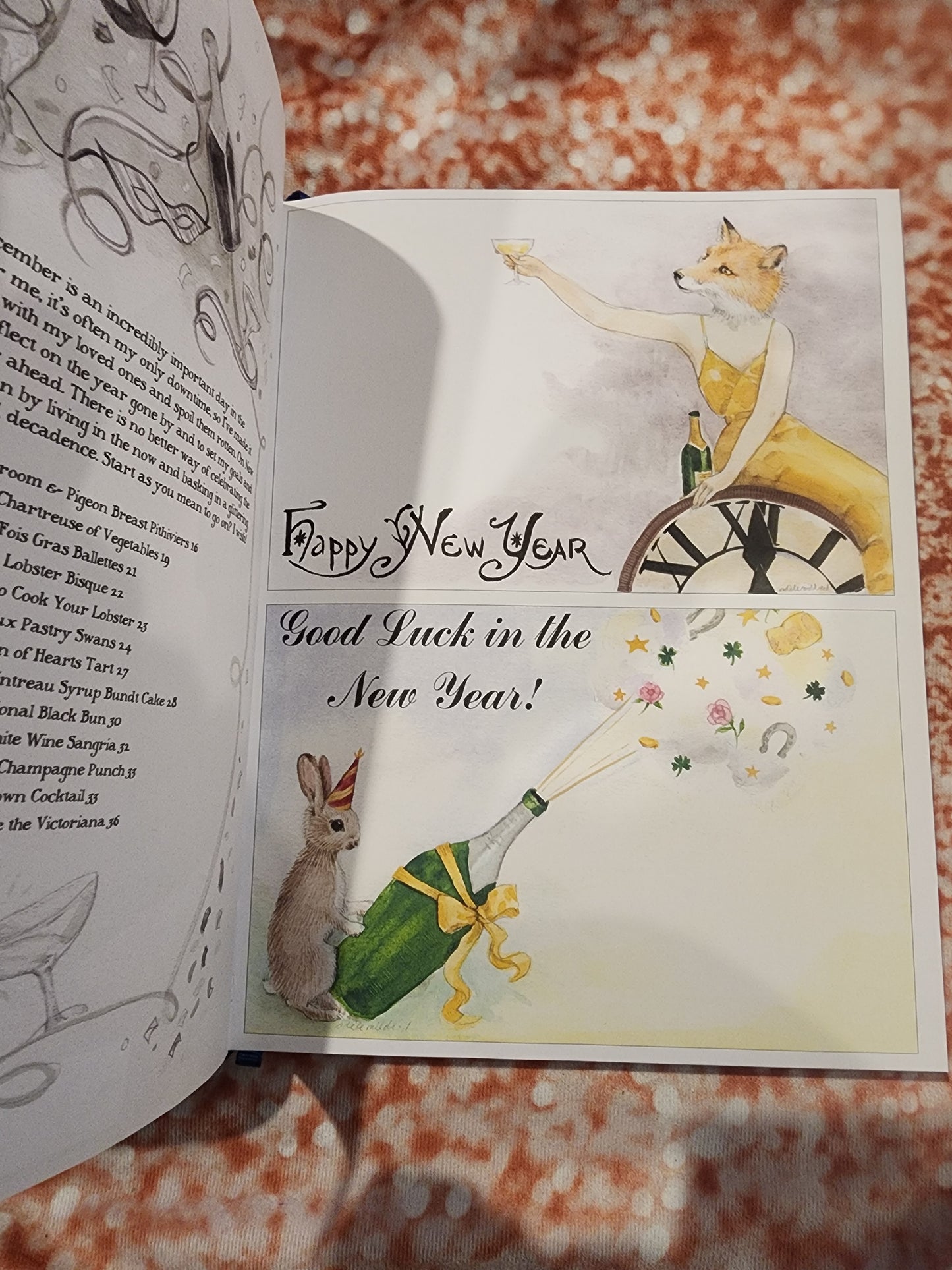 The Vintage Tea Party Year - Hardcover Book By Adoree, Angel - VERY GOOD