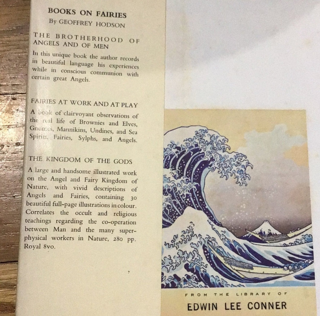 Fairies A Book of Real Fairies by Edward L. Gardner Hardback Book