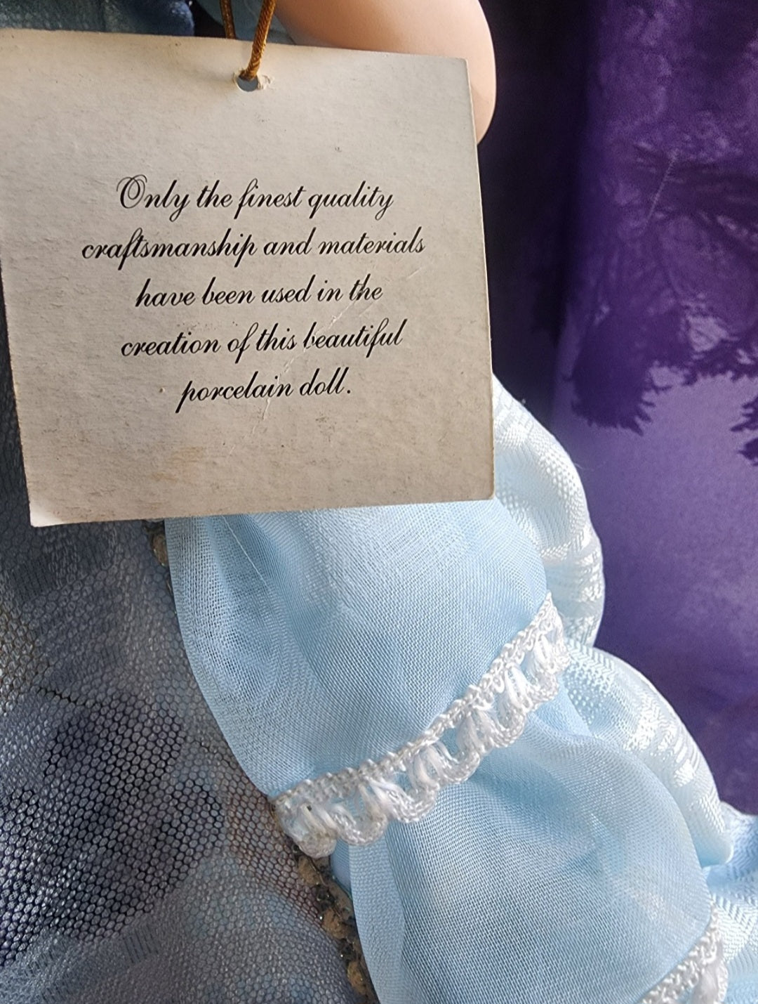 Vintage Porcelain Doll Collectible Memories Gwendolyn Handcrafted Royal Court