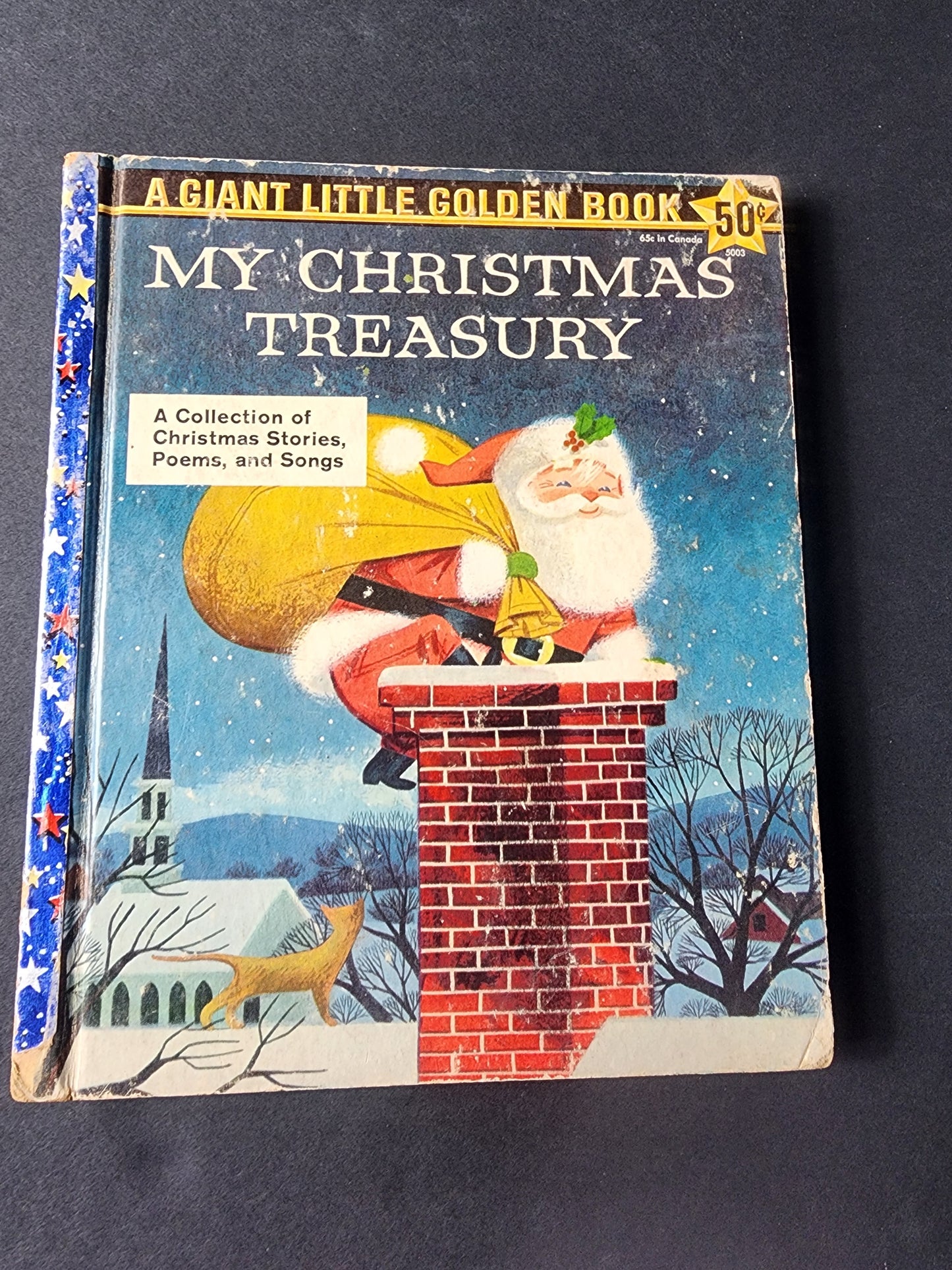 My Christmas Treasury" is a classic Little Golden Book published in 1957 by Golden Books. A Giant little Golden book