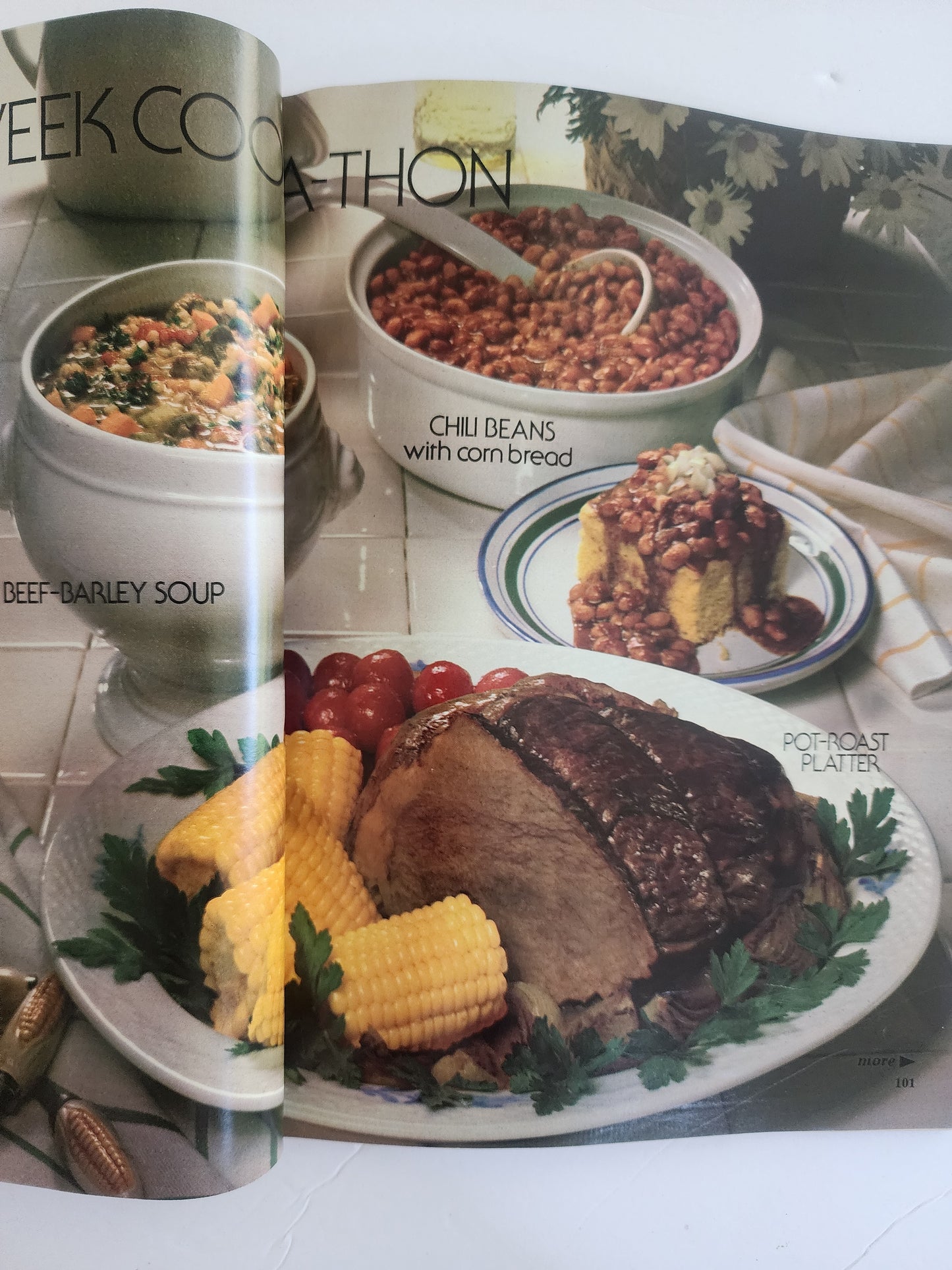 Woman's Day  March 8, 1983 - Diet, Cooking, chocolate recipes retro fashion