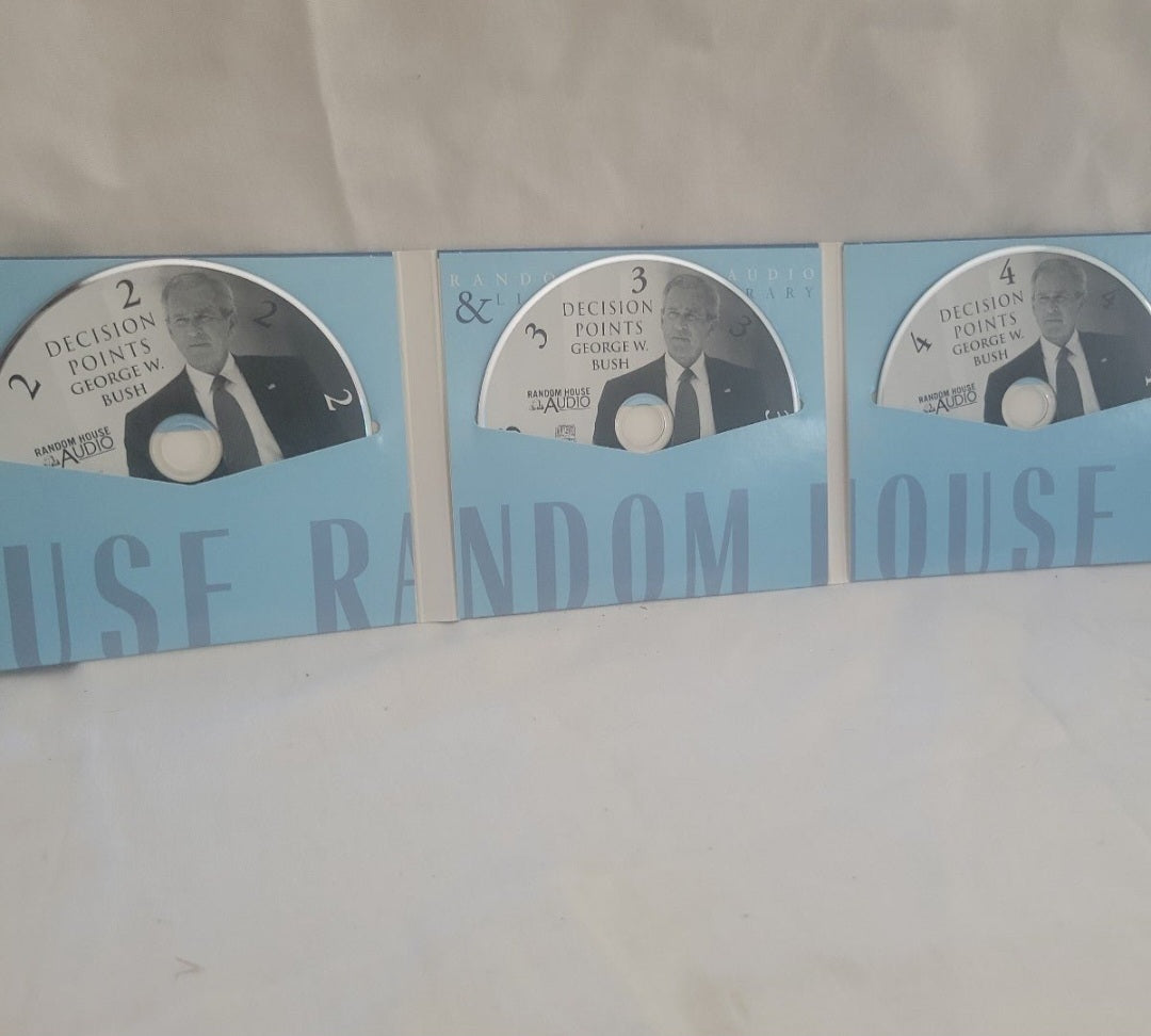 Decision Points George W Bush Audio Book 6 CD