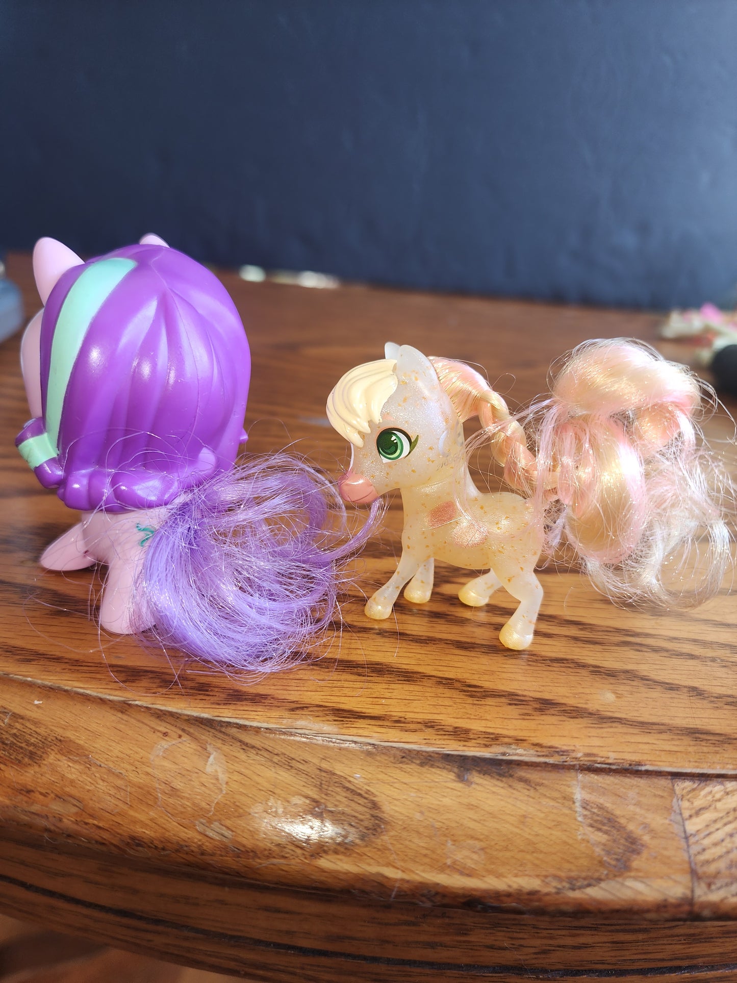 My Little Ponys Starlight Glimmer McDonald's Happy Meal Toy 2018 Wind Up Walker and another pony