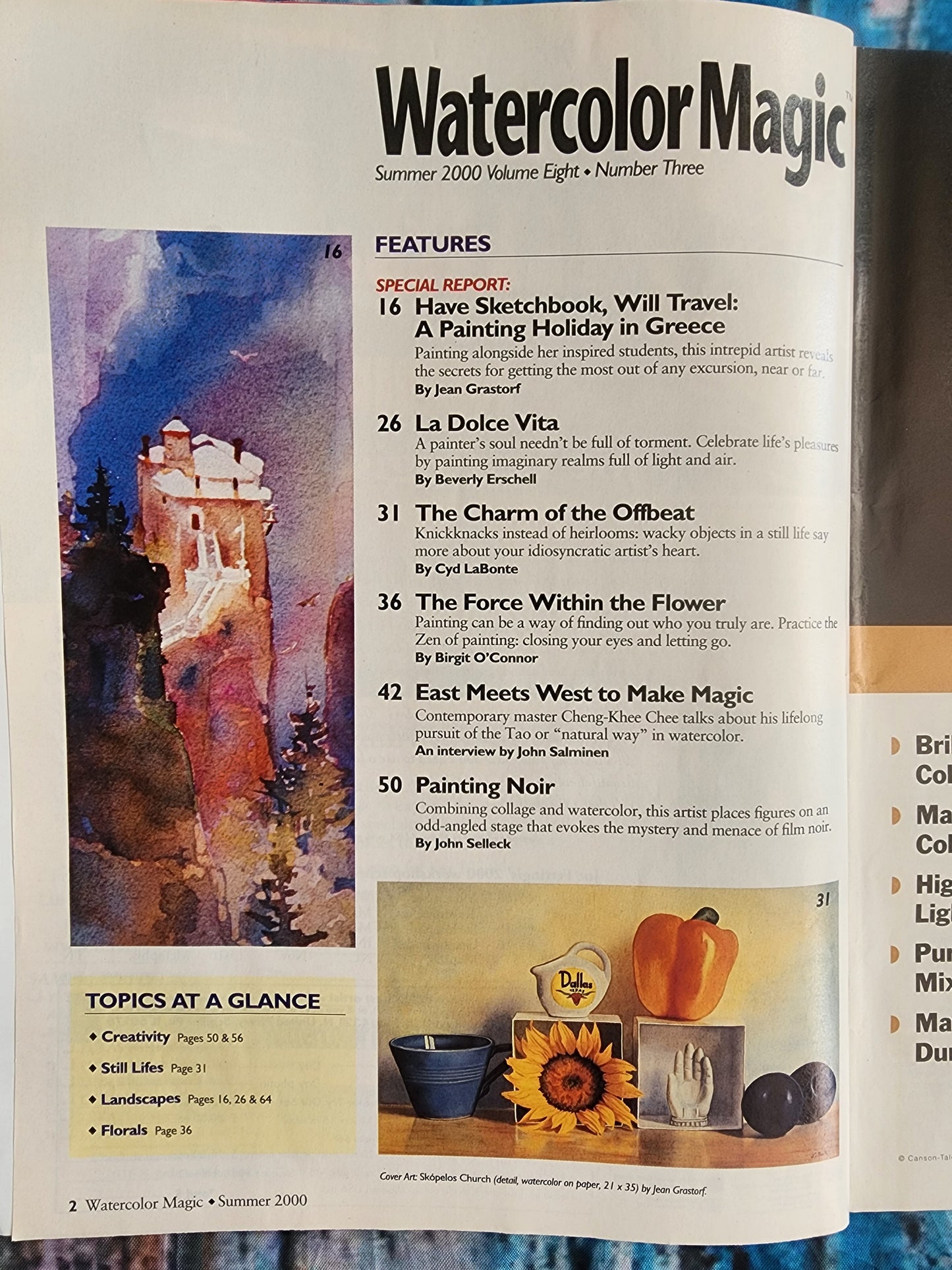 Watercolor Magic  How To Get Stunning Results Summer 2000  Paint Landscapes